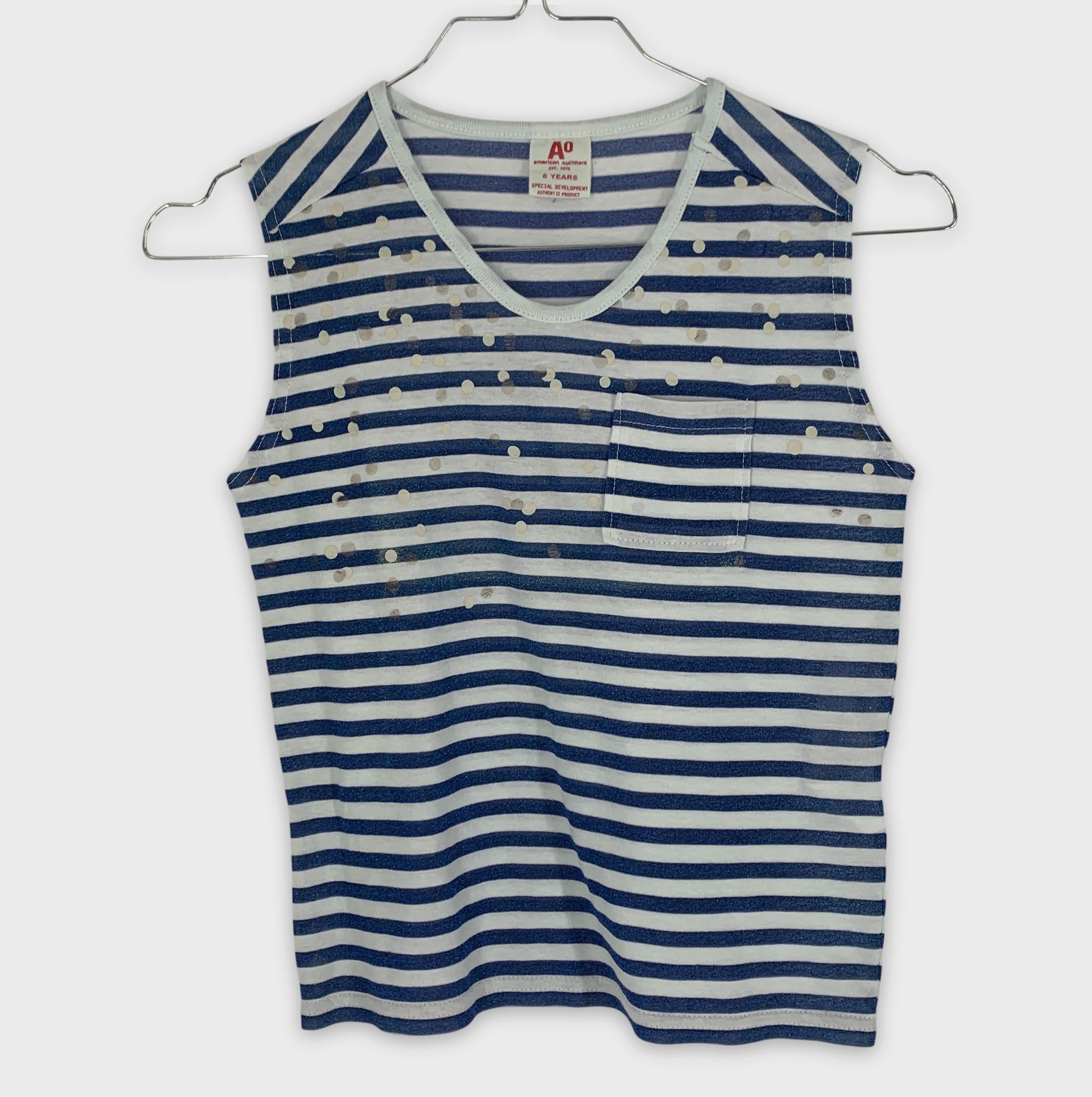 0-T-shirt rayé American Outfitters, 6 ans 👕