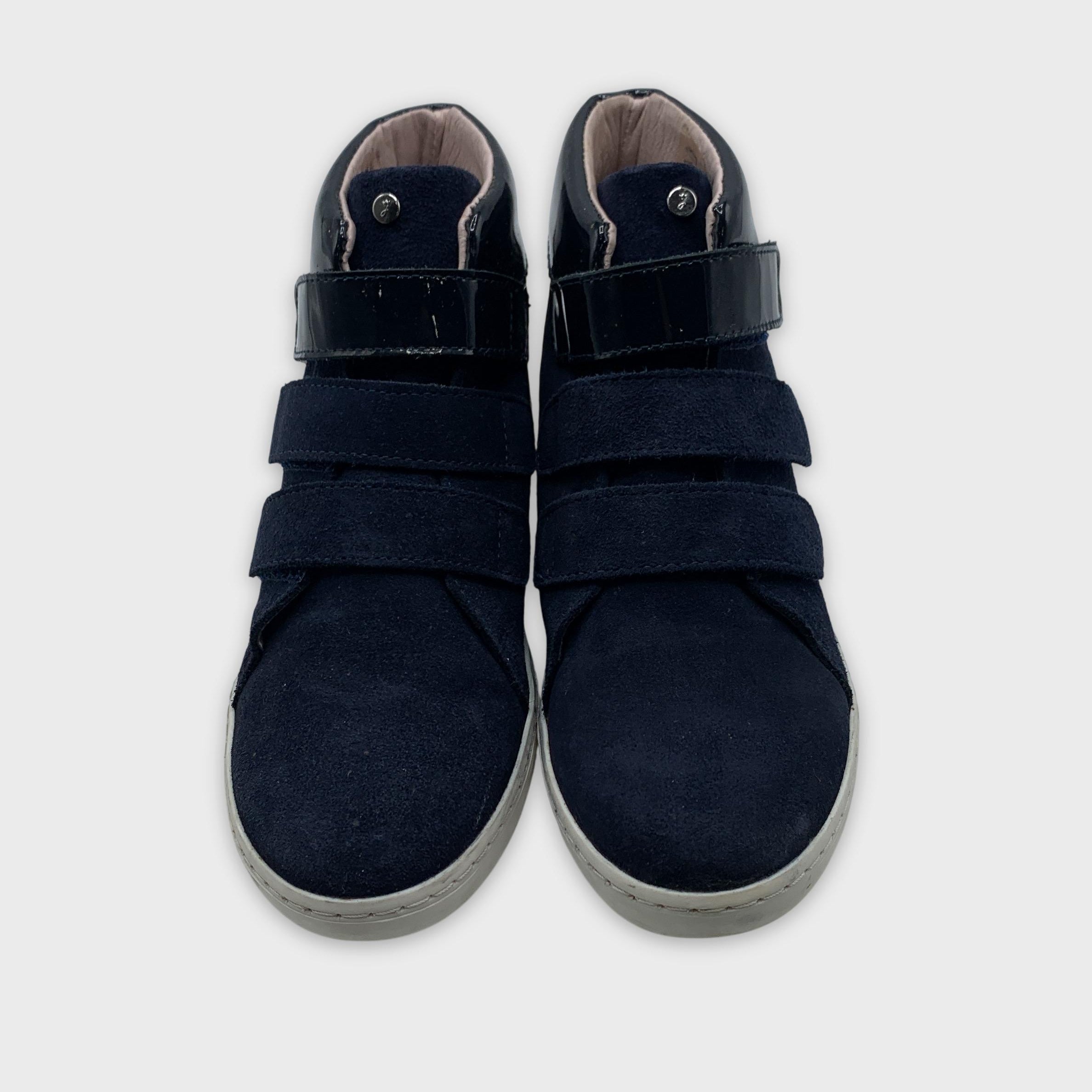 0-Chaussures montantes Jacadi Paris en cuir et vernis 👟