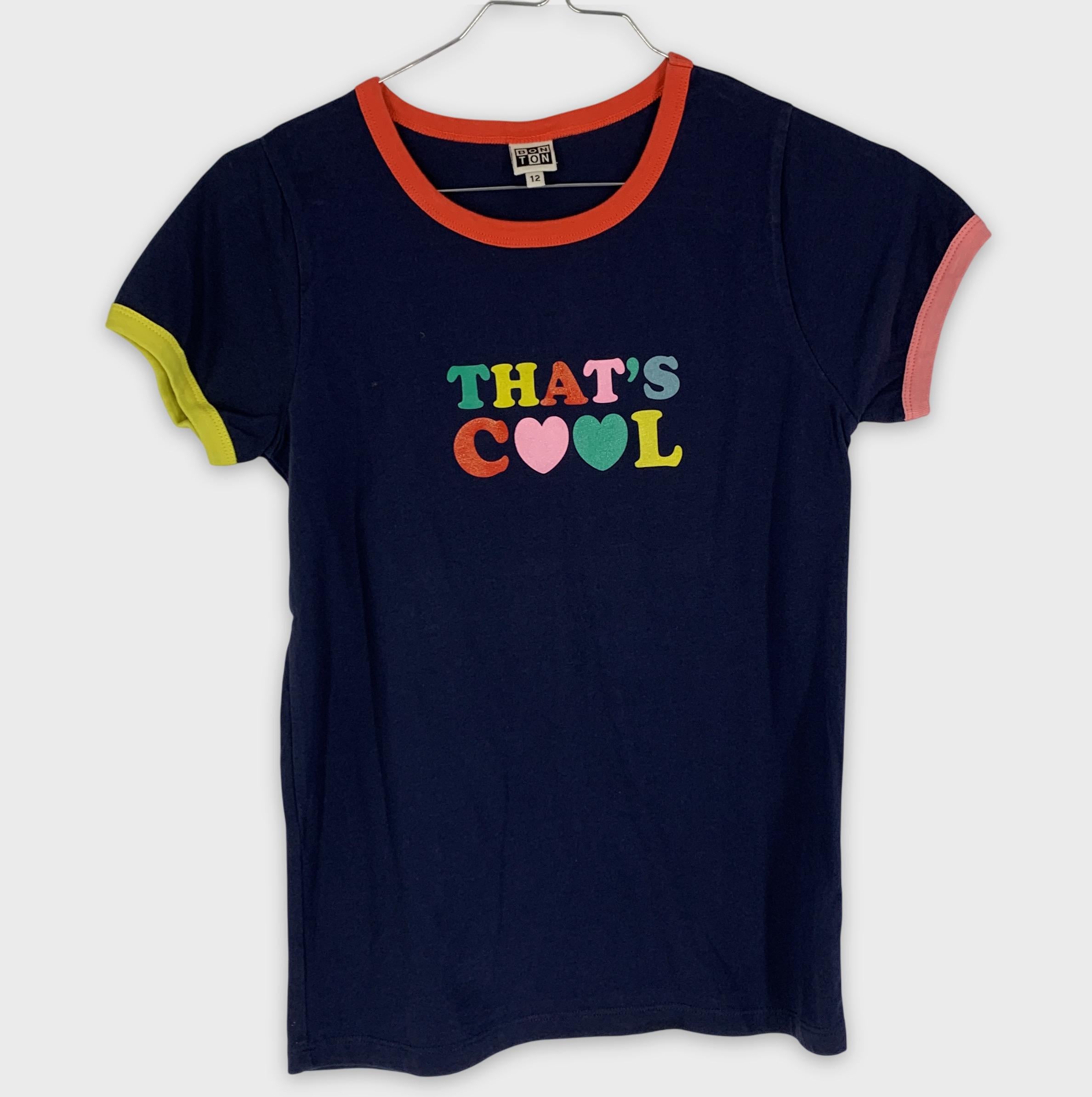 0-T-shirt BON TON, modèle THAT'S COOL