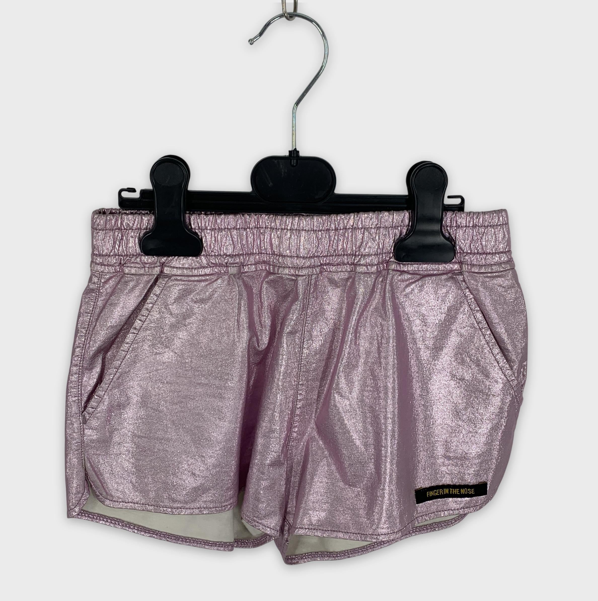 0-Finger in the Nose Short métallisé 2XL ✨