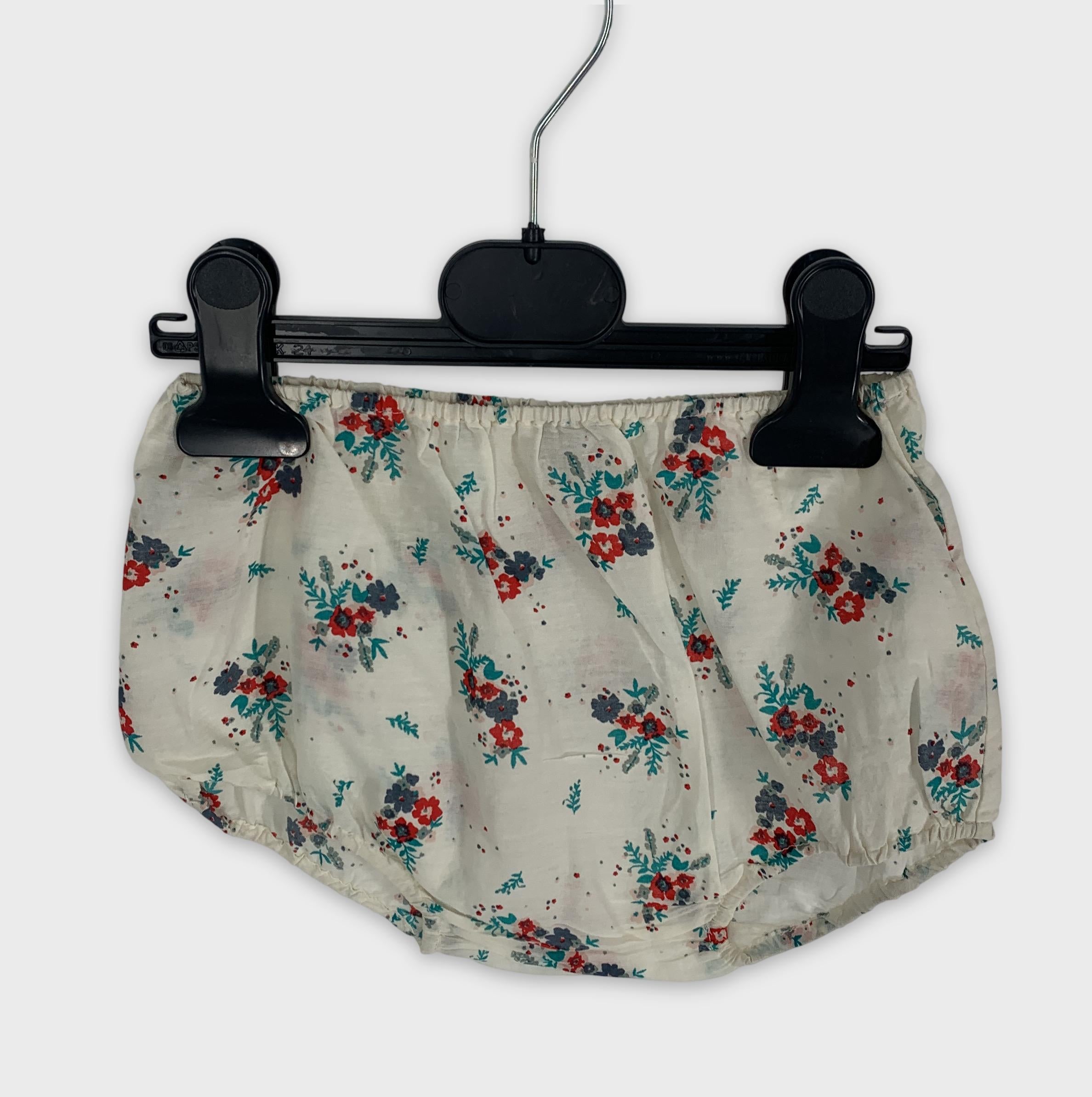 0-Culotte BON TON, 6M, à fleurs 🌸