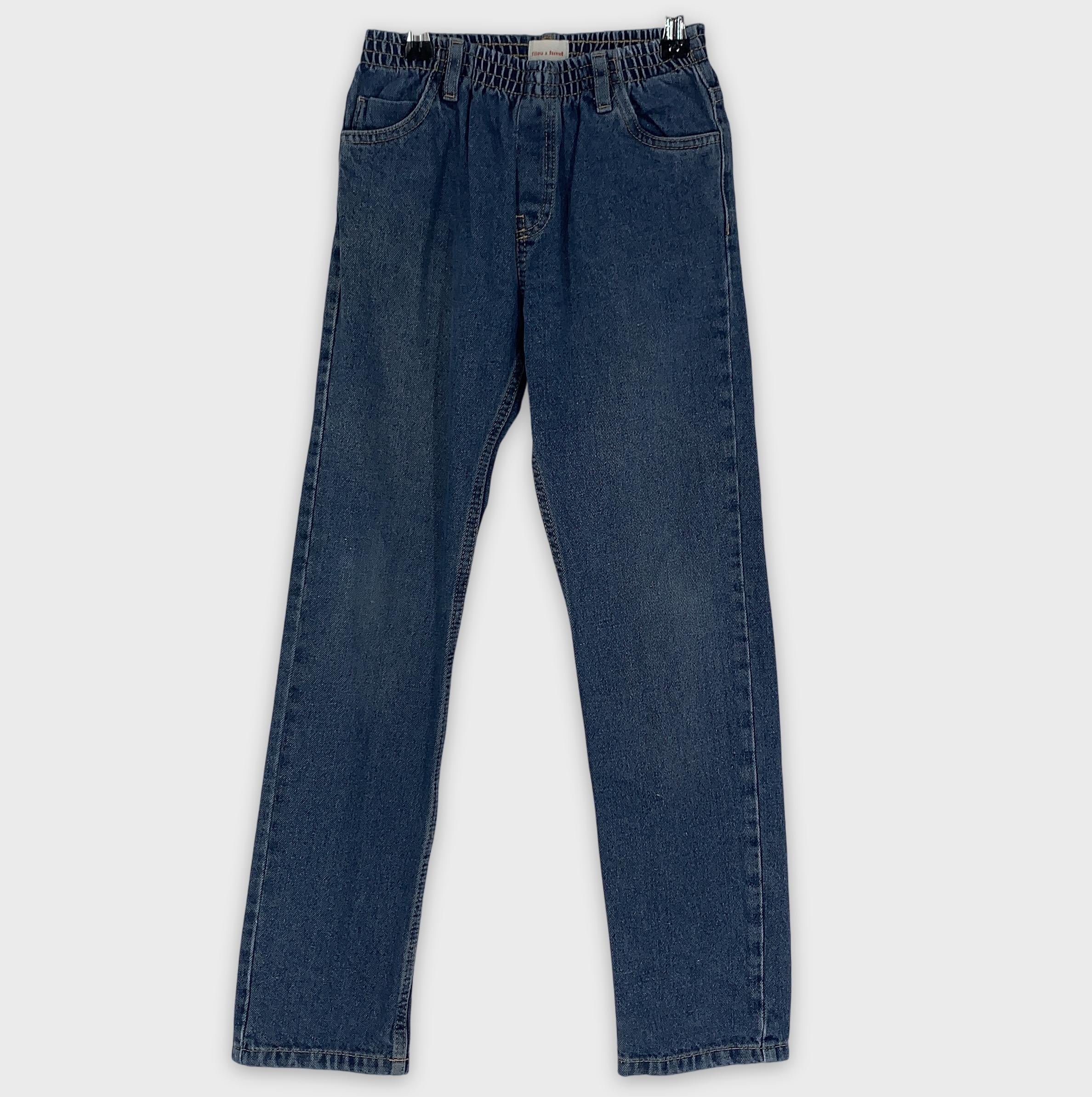 0-Pantalon en jean Filou x fnst 👖