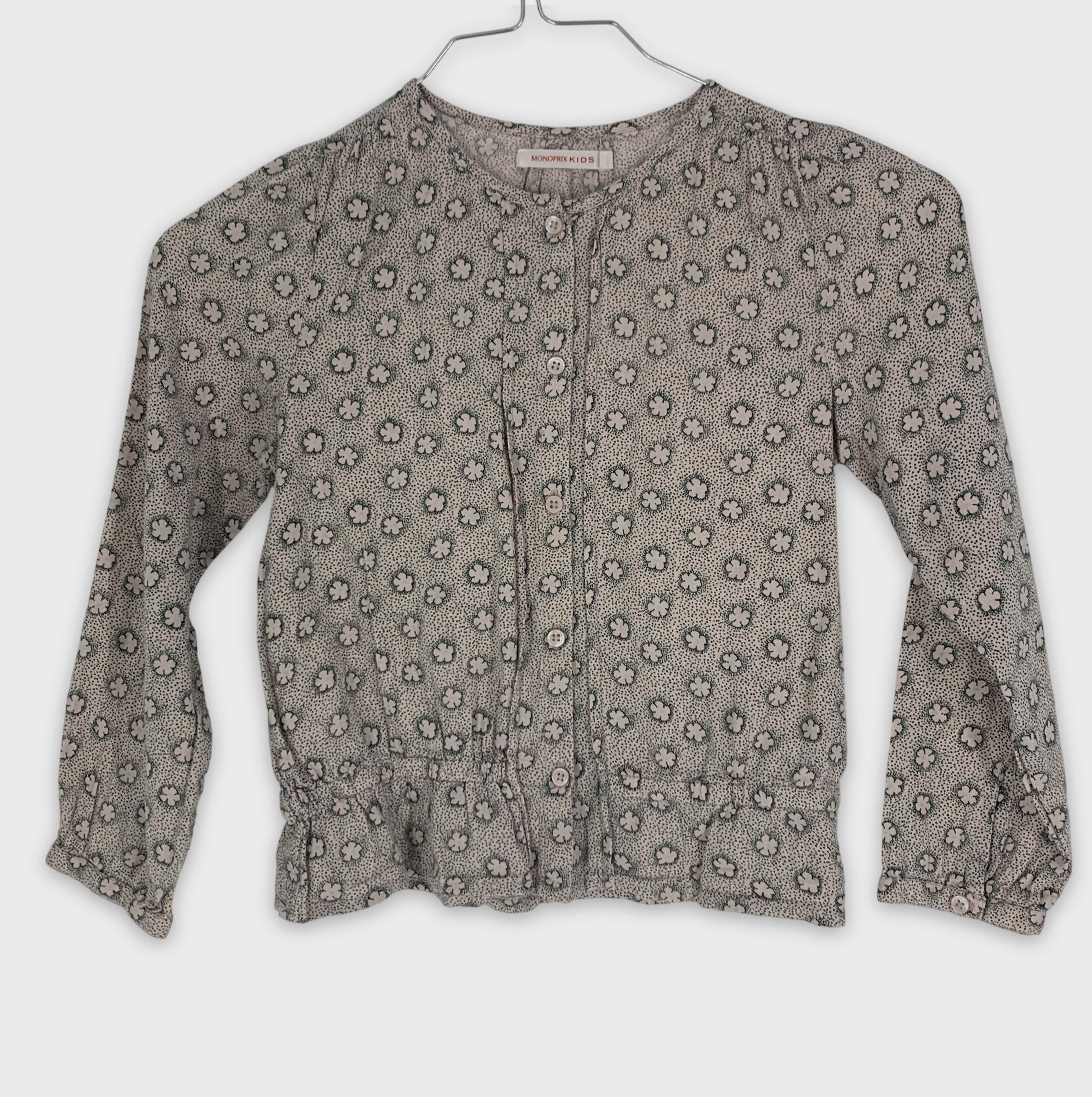 0-Chemisier fleuri MONOPRIX KIDS, taille 6 ans 🌸