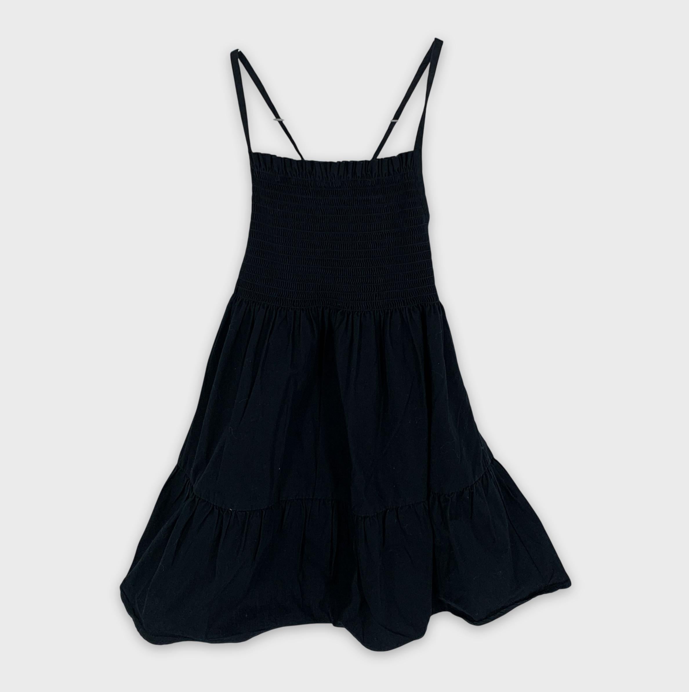 0-ARKET Robe noire à bretelles enfant 🖤