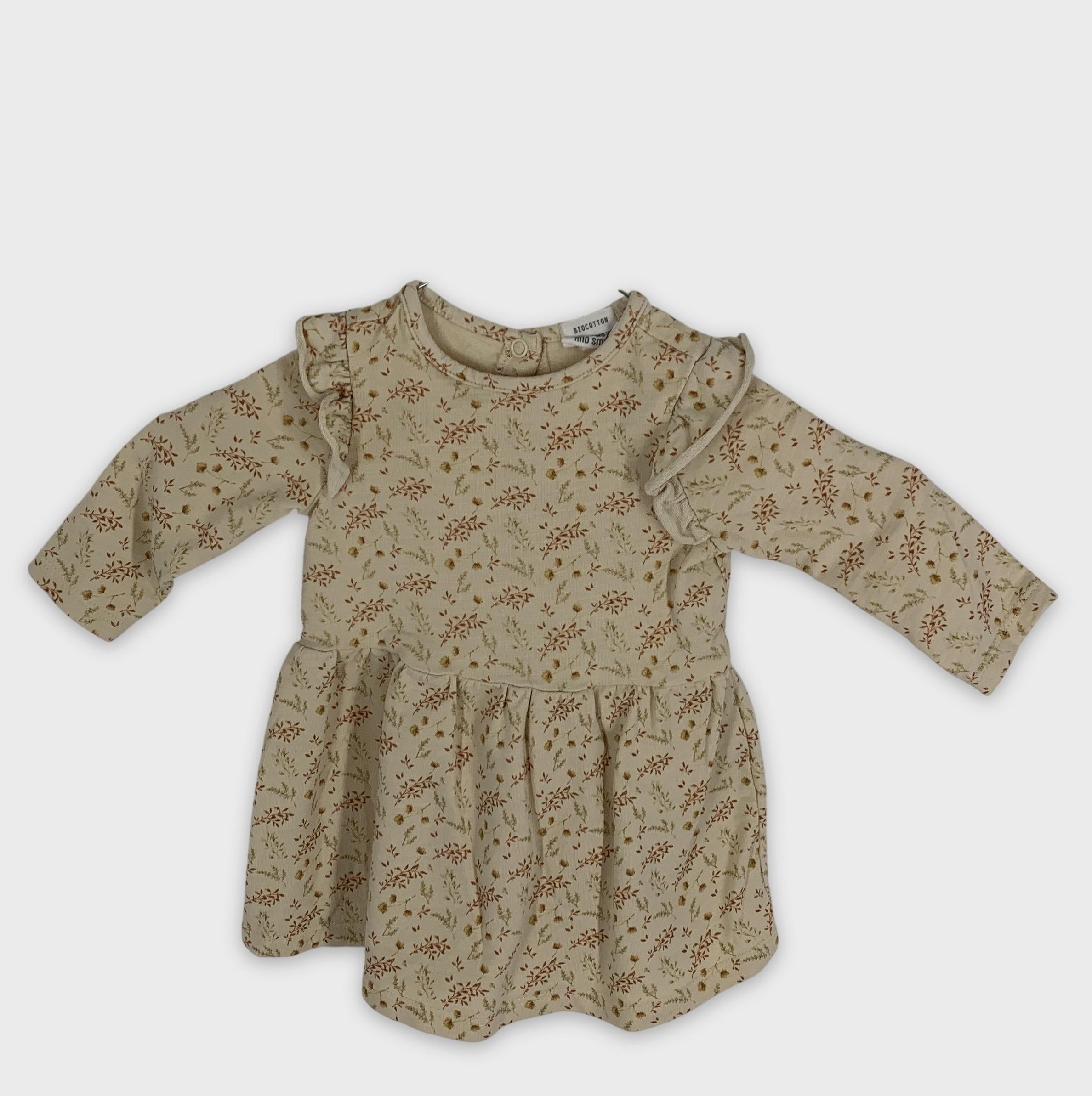 0-Cuddles and Smiles Robe à fleurs 🌸🌼