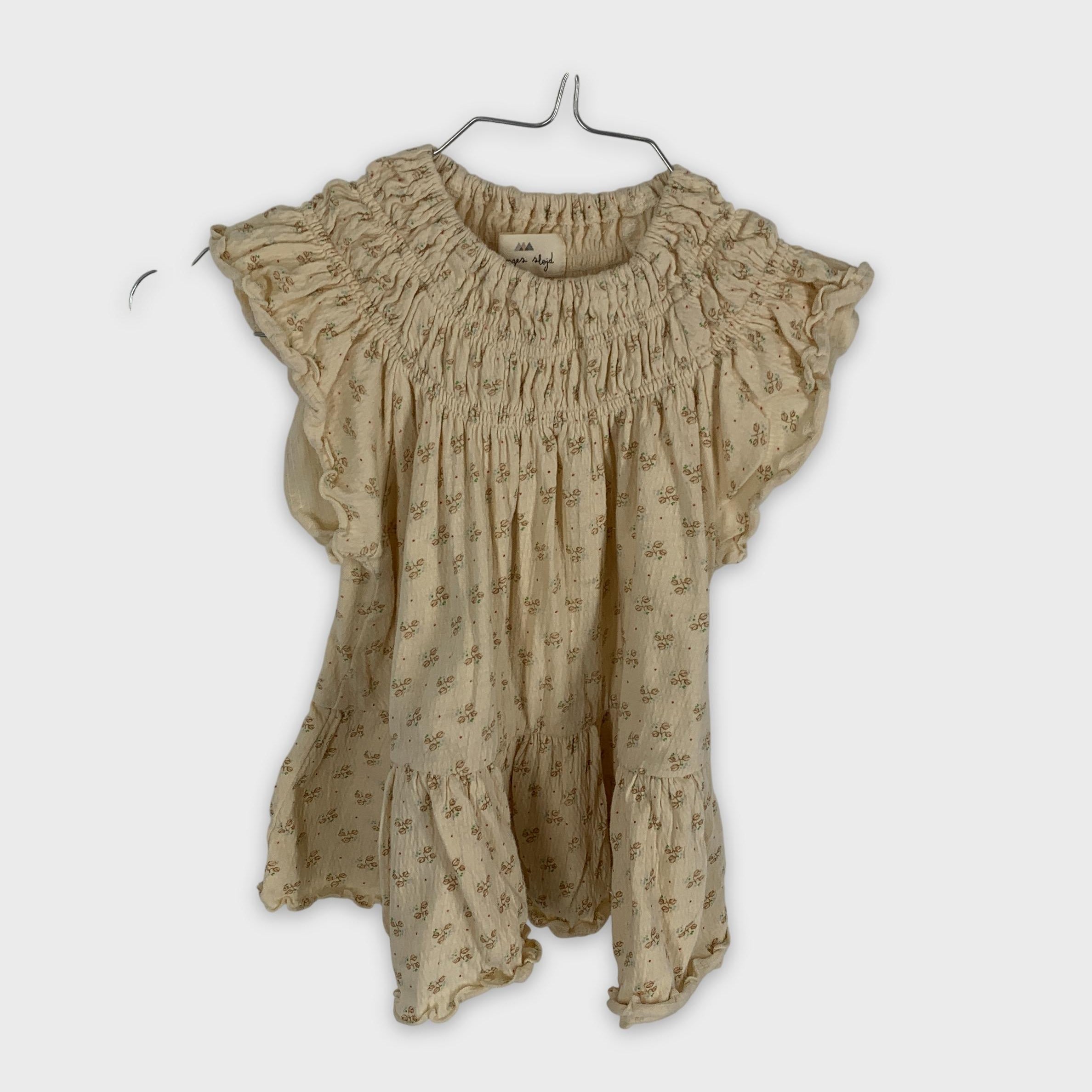 0-Blouse Konges Sløjd, 12M, à fleurs 🌸