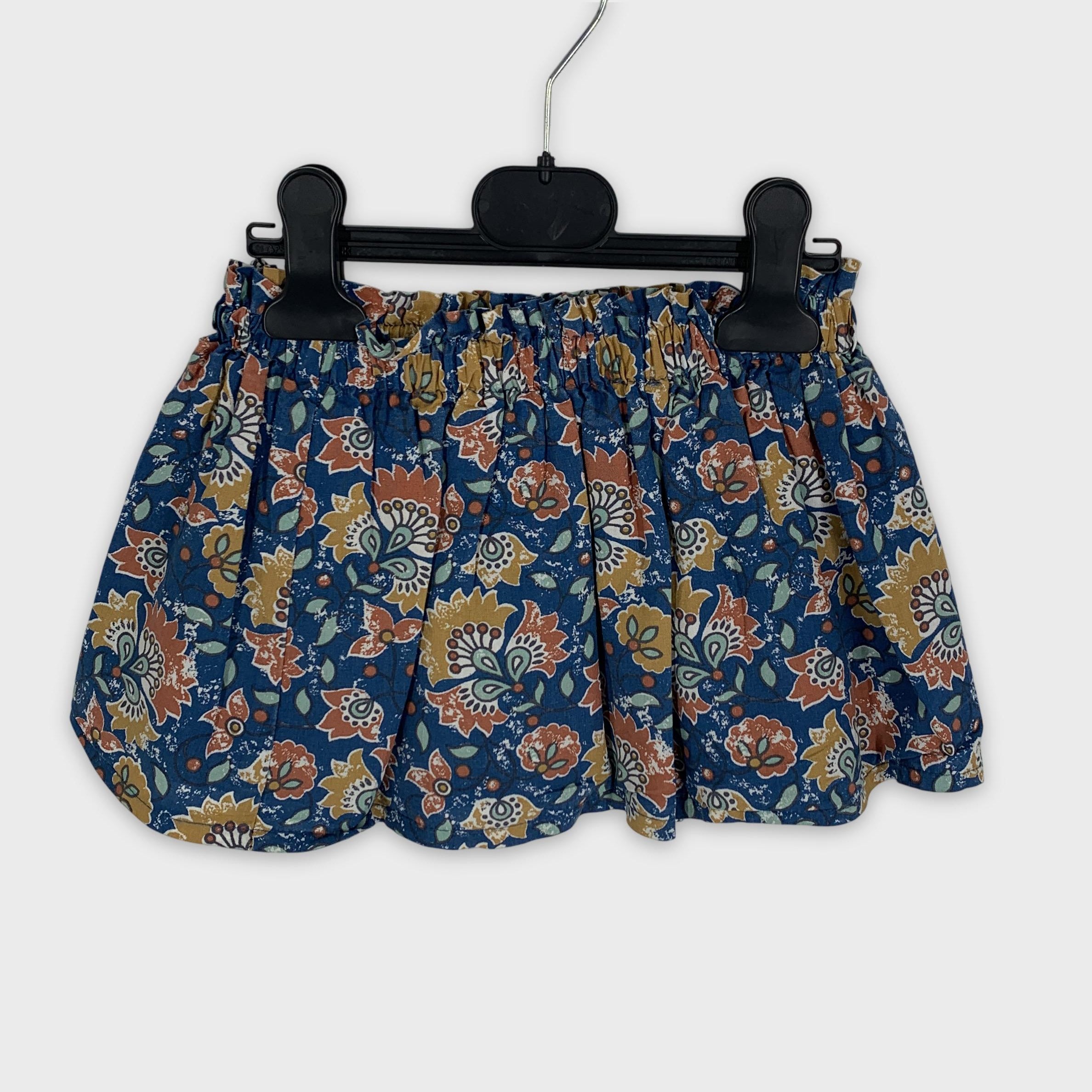 0-Little Cigogne 🌼 Short à fleurs enfant