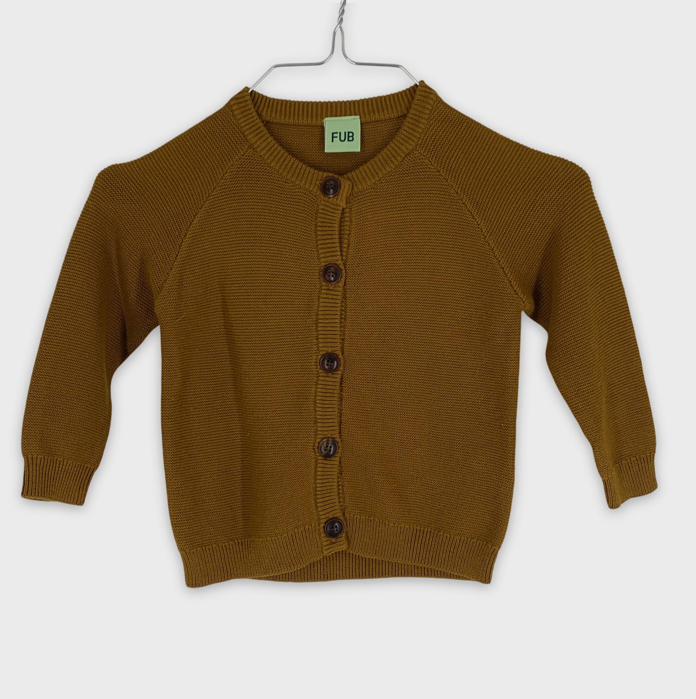 0-Cardigan FUB en coton bio 🧸