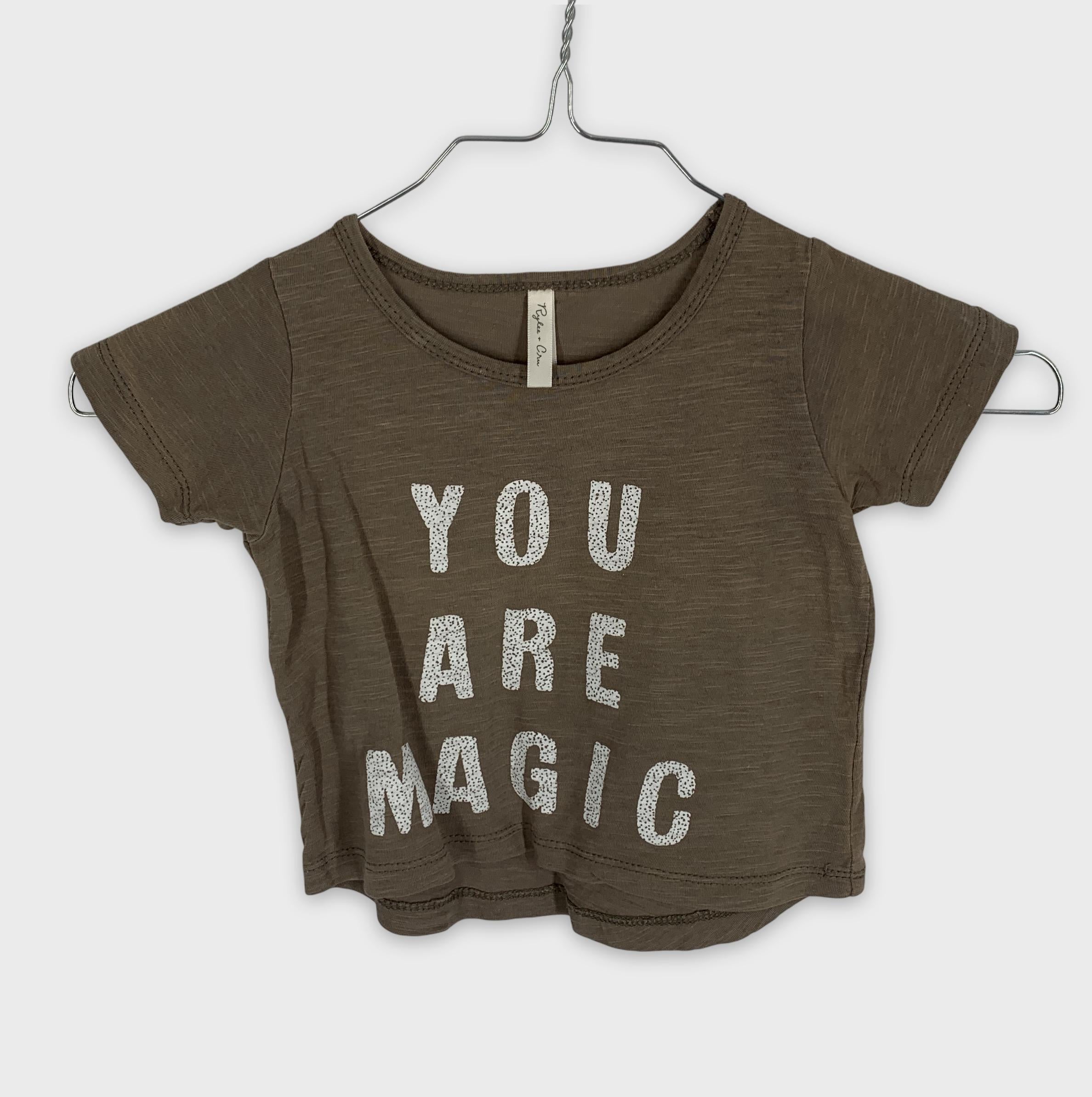 0-T-shirt Rylee + Cru, message "You are magic"