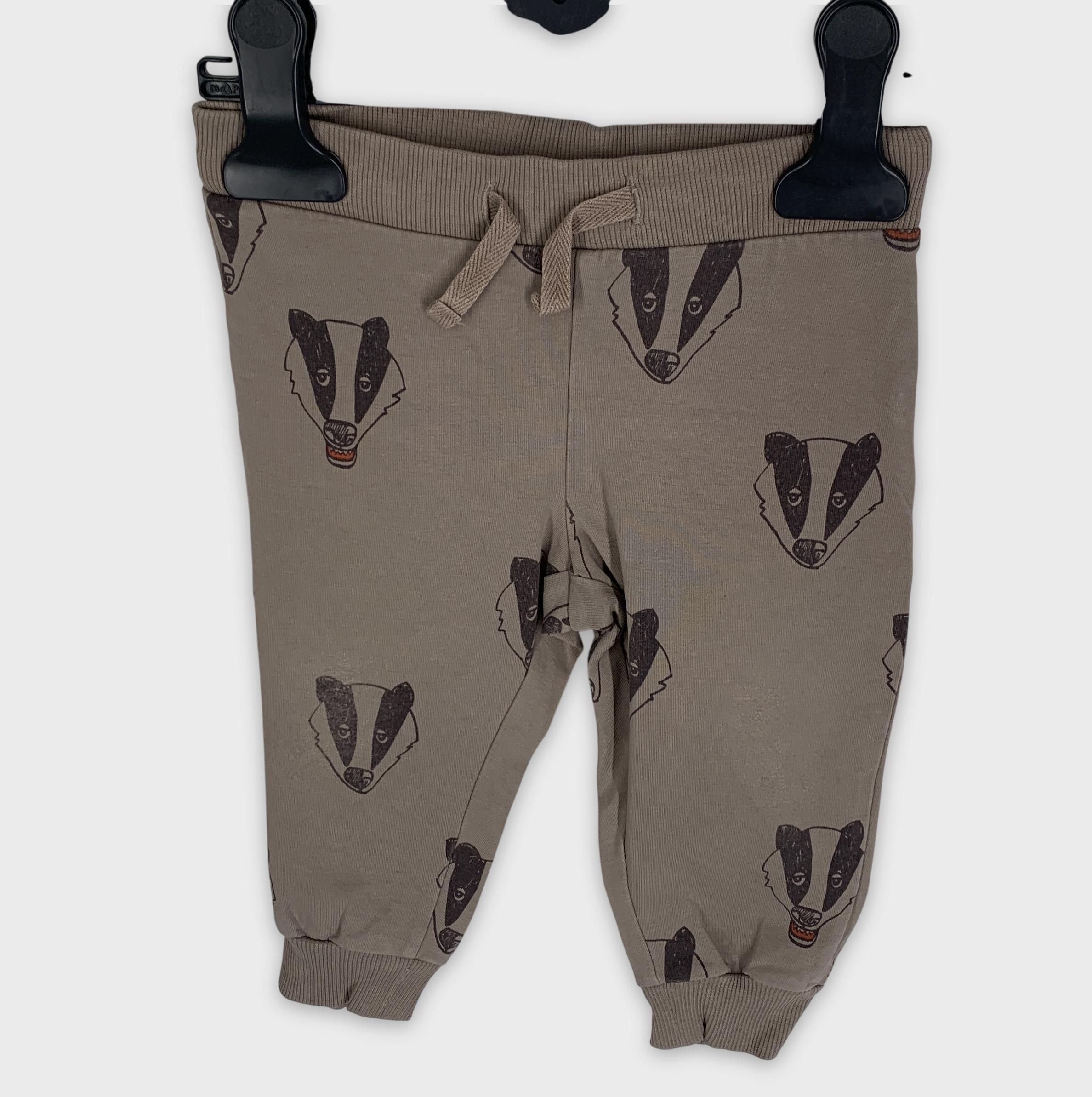 0-Mini Rodini, Pantalon de survêtement motif blaireau 🦡