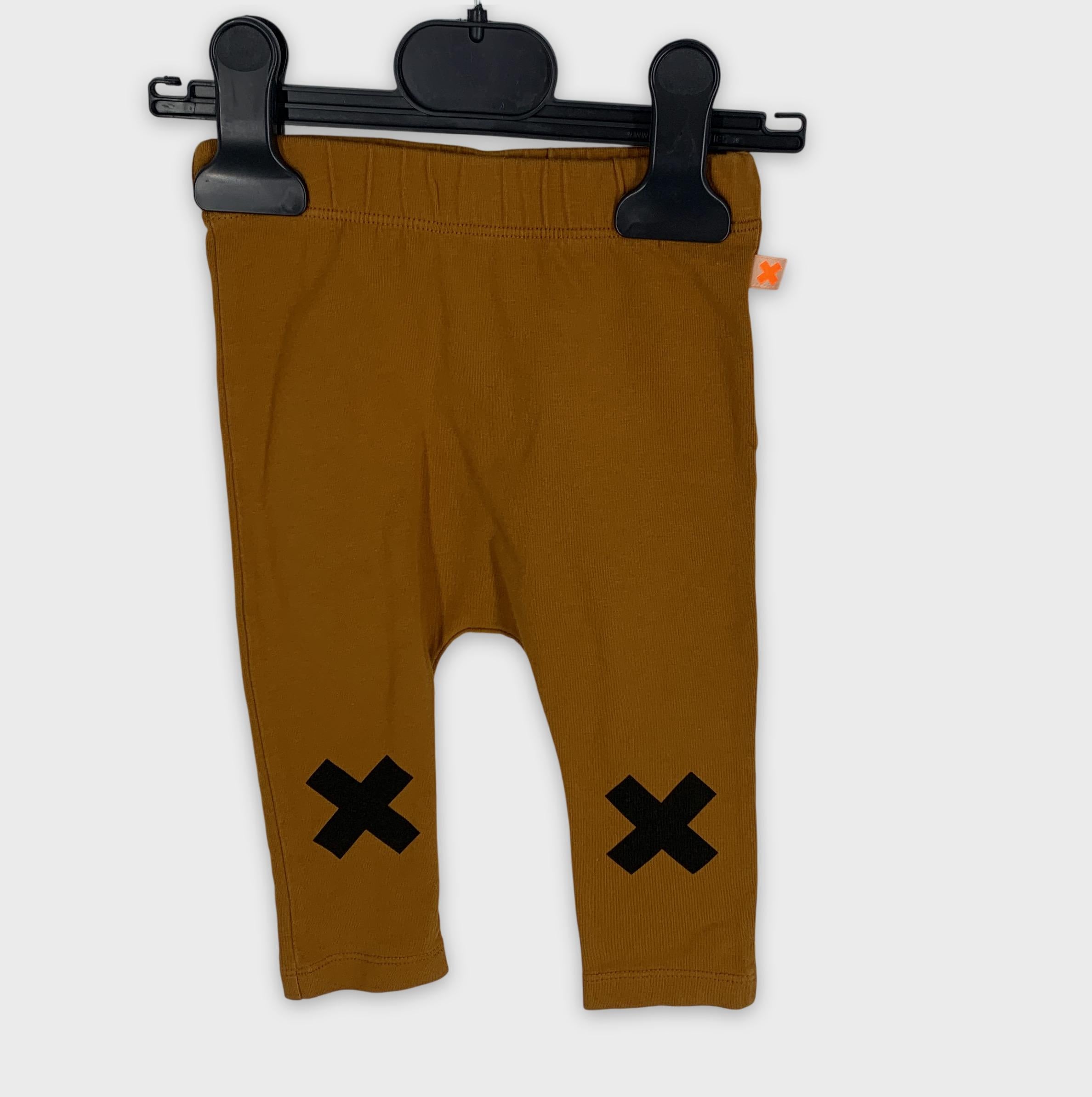 0-Tinycottons Pantalon bébé avec croix 👶