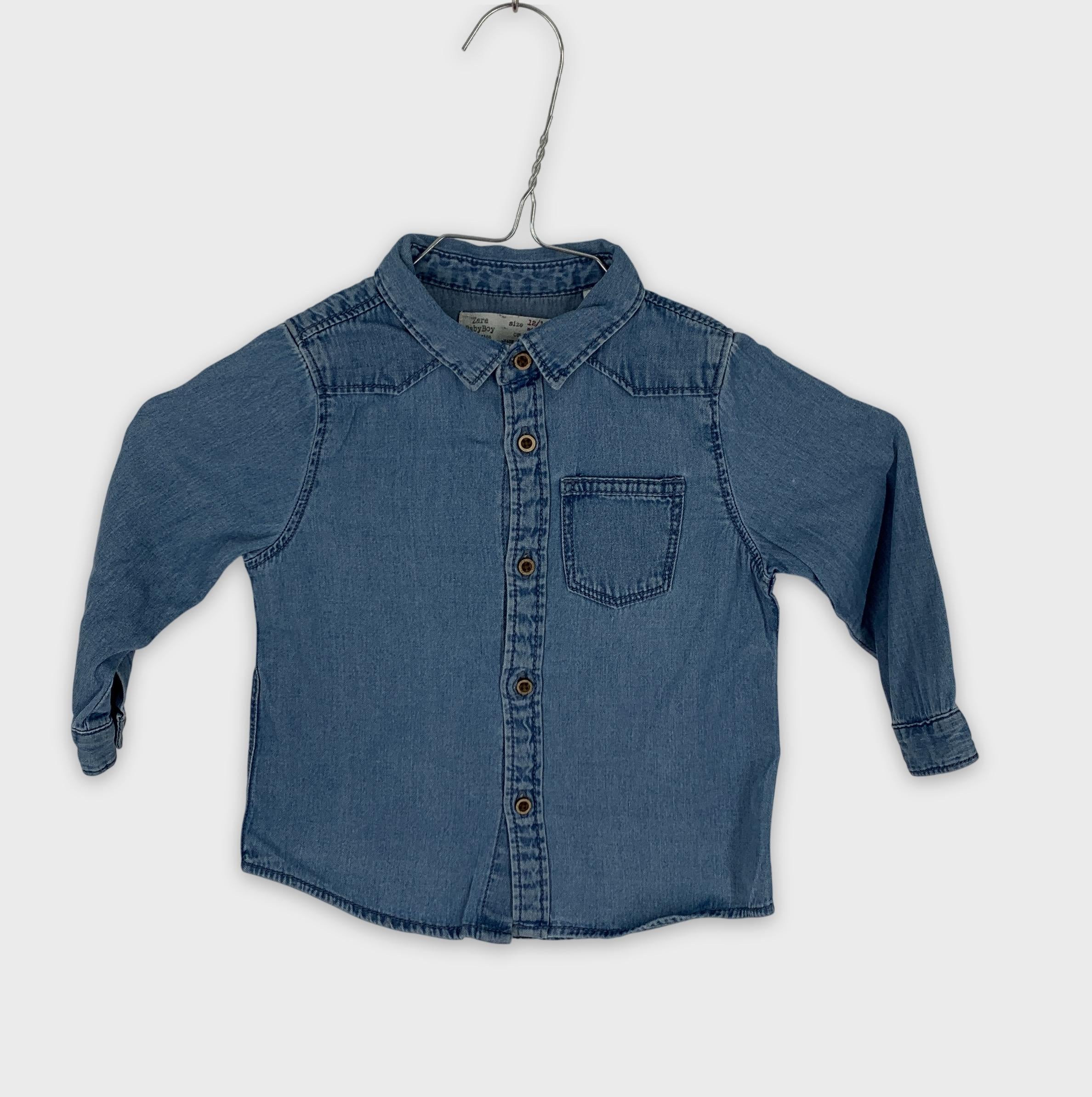 0-Chemise Zara BabyBoy Collection, 12/18 mois 👕