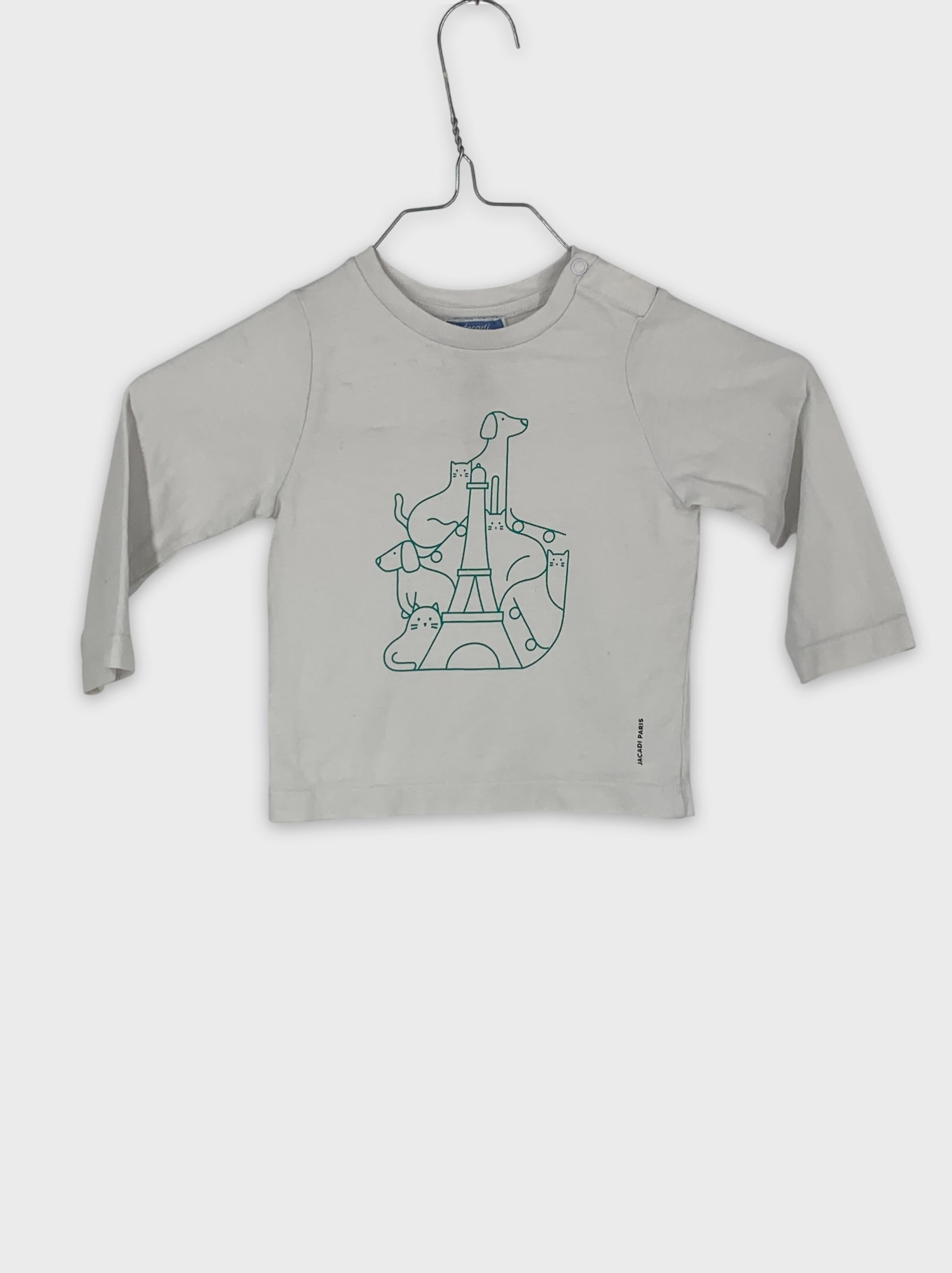0-Jacadi - T-shirt - 18M