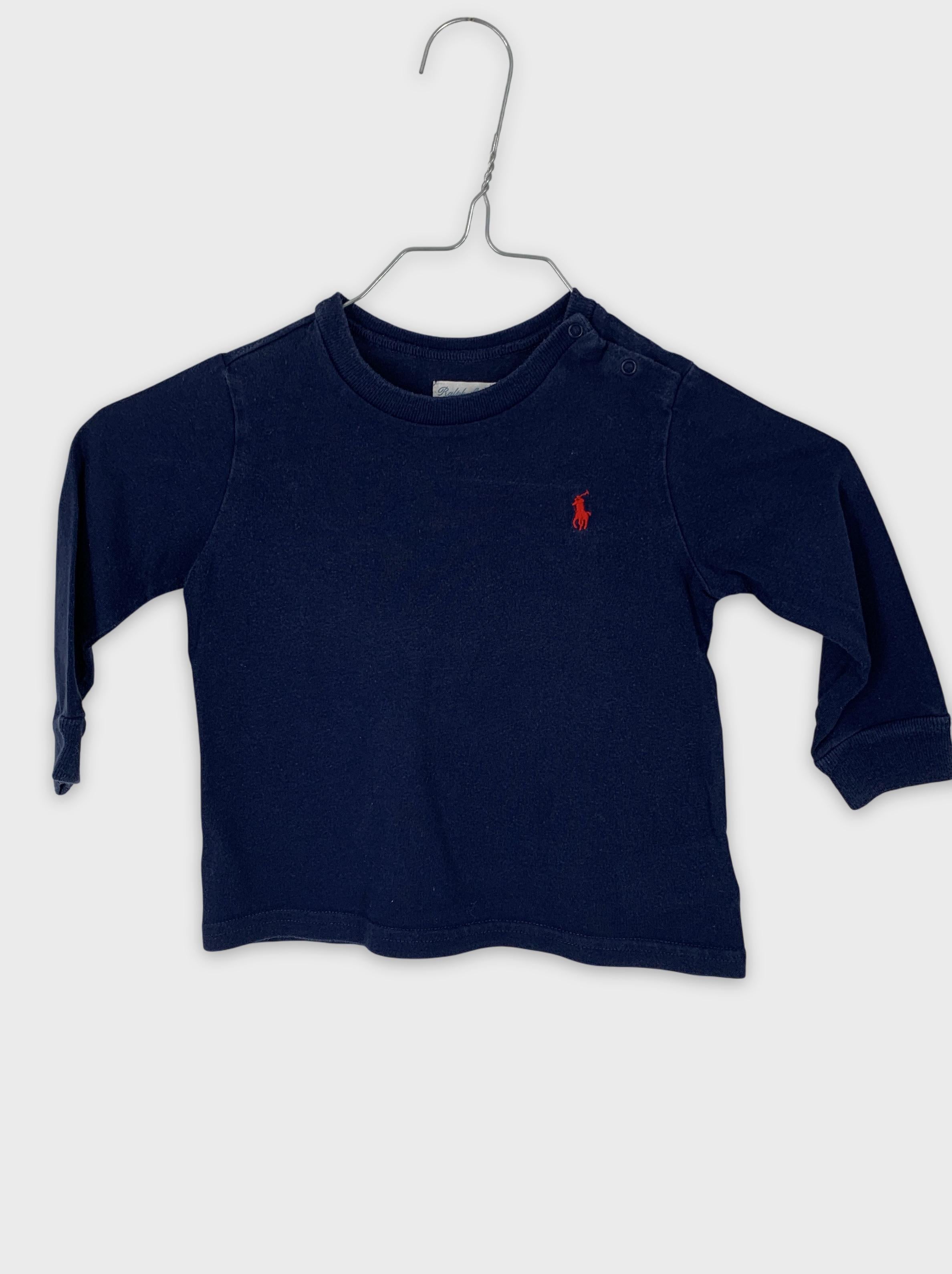 0-Ralph Lauren - T-shirt manches longues - 12M