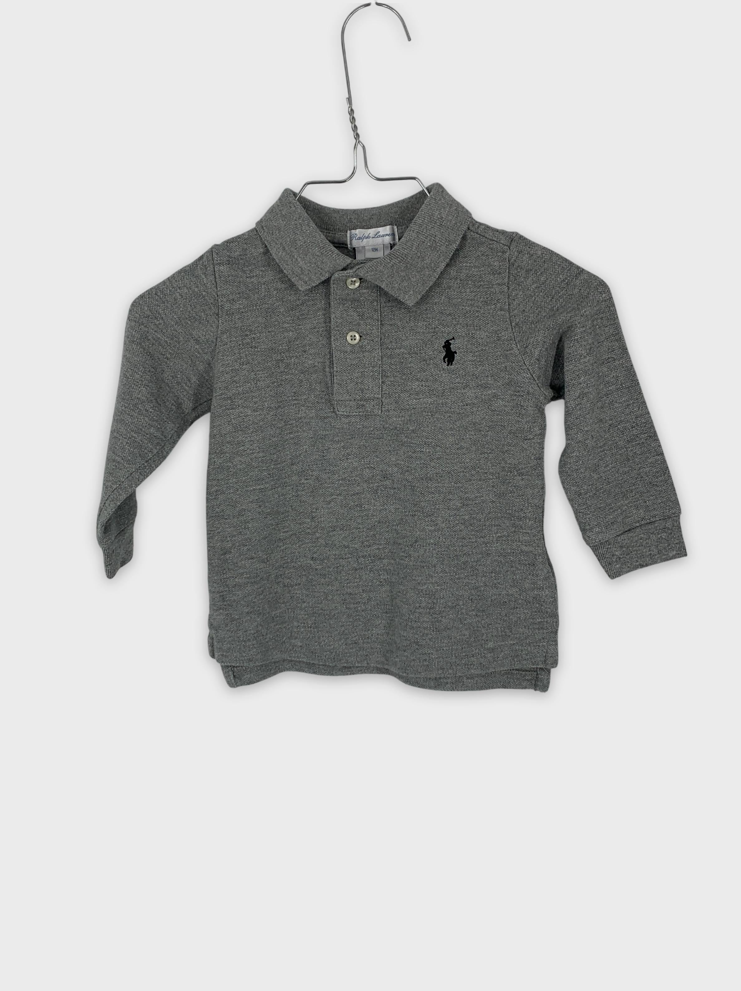 0-Ralph Lauren - Polo manches longues - 6M