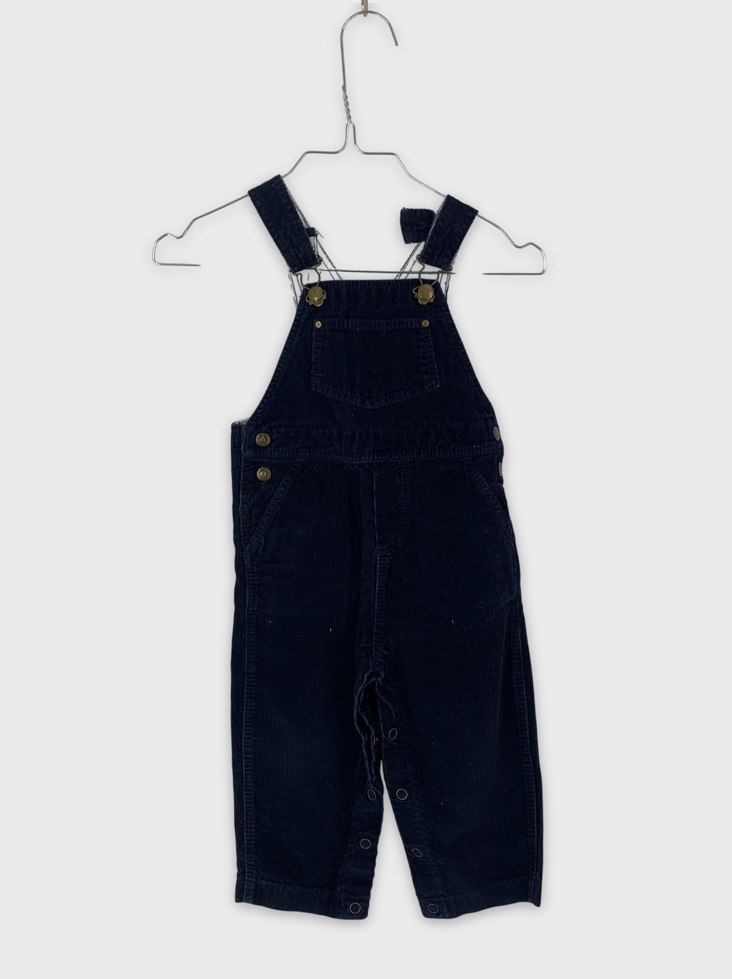 0-Petit Bateau - Salopette - 12m/74cm