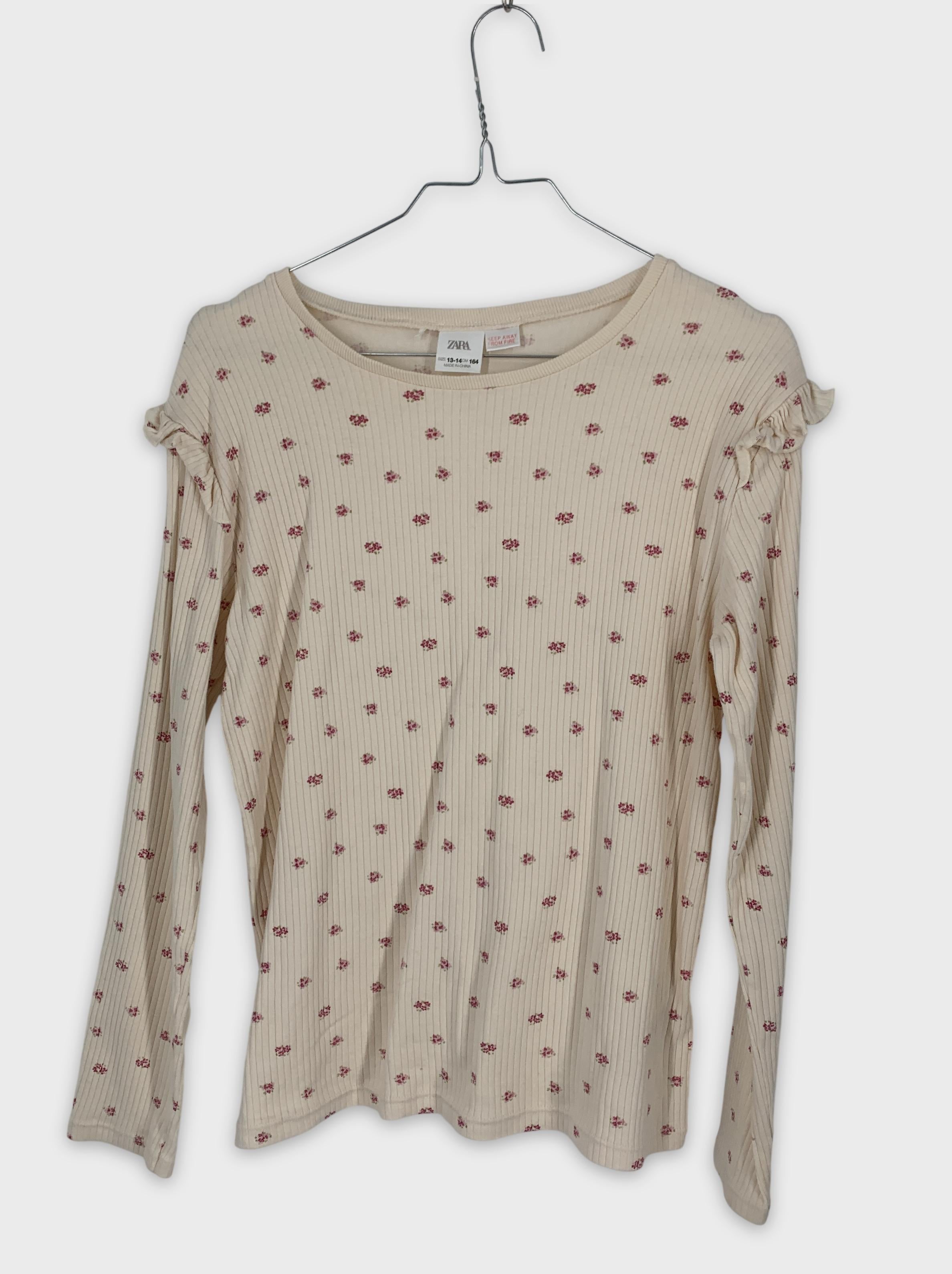 0-Zara - T-shirt manches longues - 13-14 ans