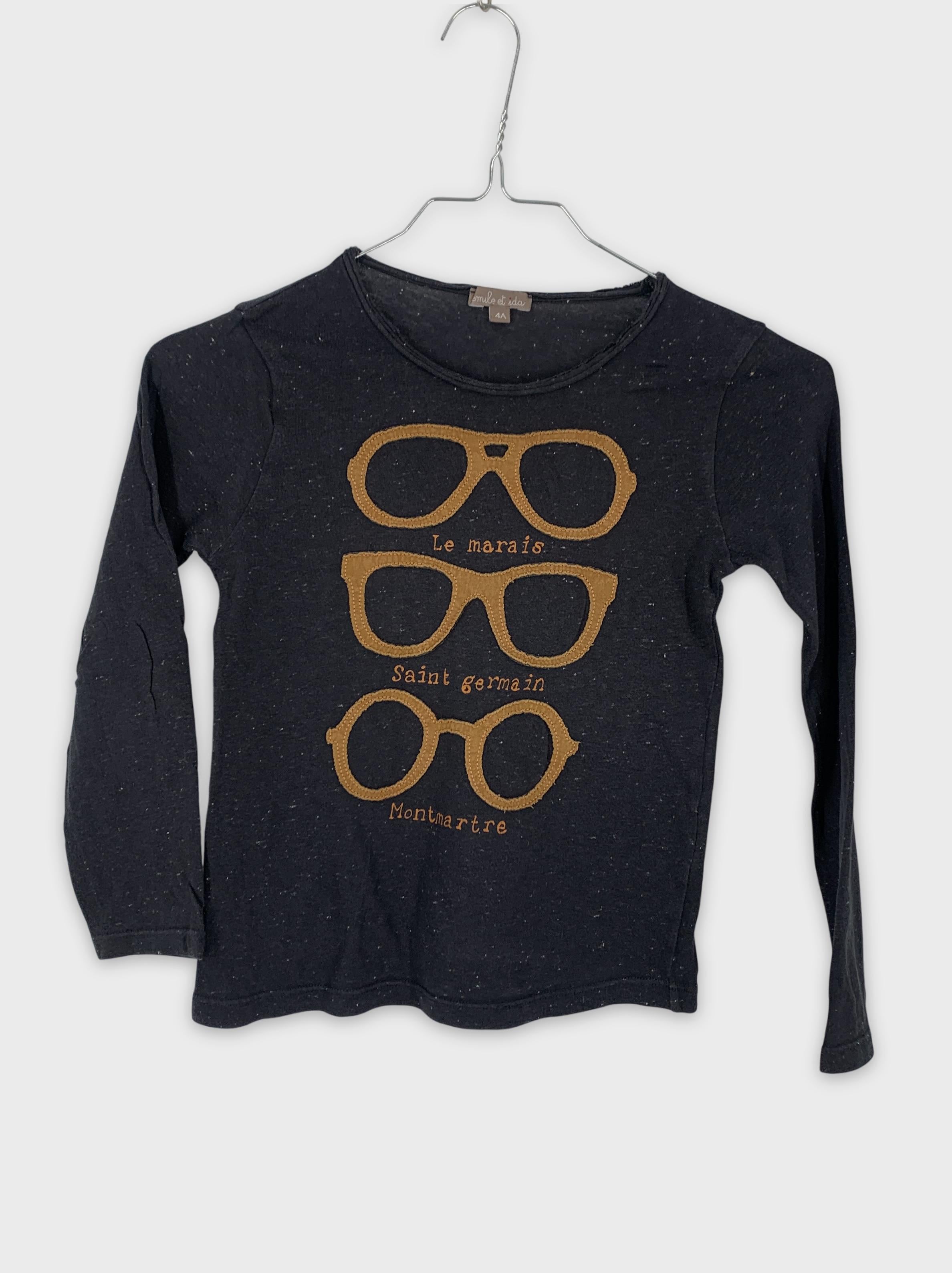 0-Smile et Ida - T-shirt manches longues - 4A