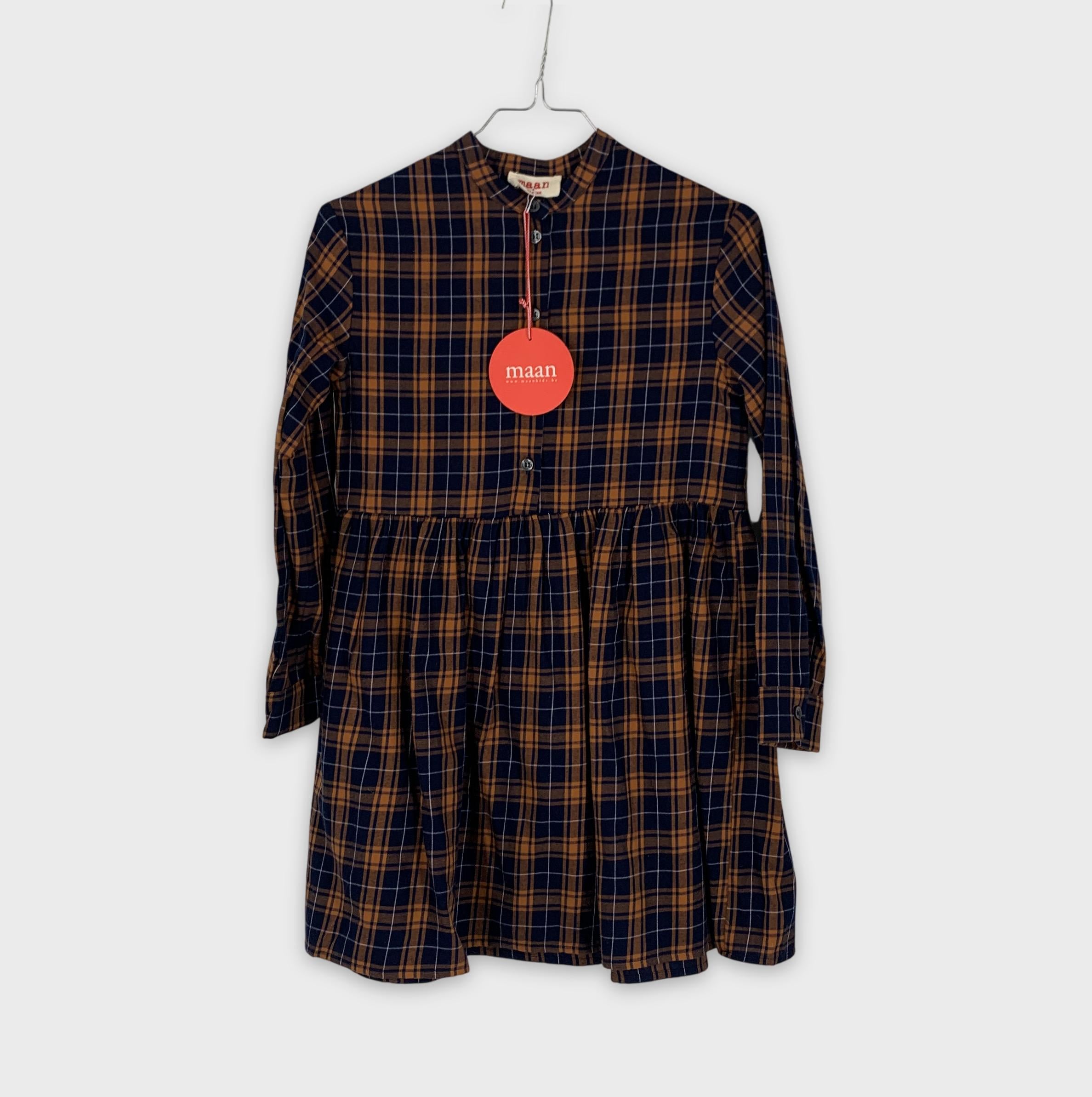 0-Maan - Robe à carreaux - 12 ans