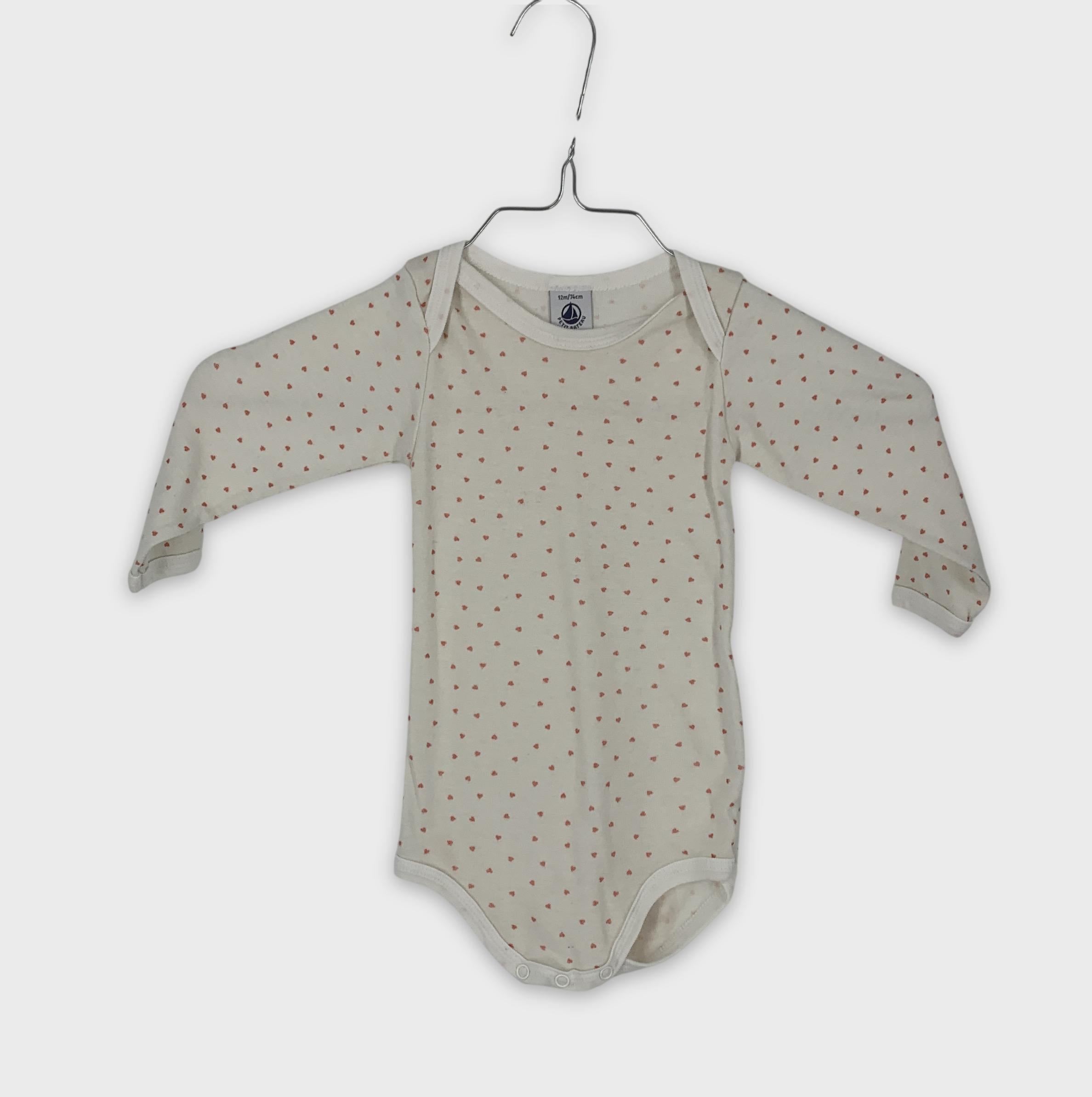 0-Petit Bateau - Body - 12m/74cm