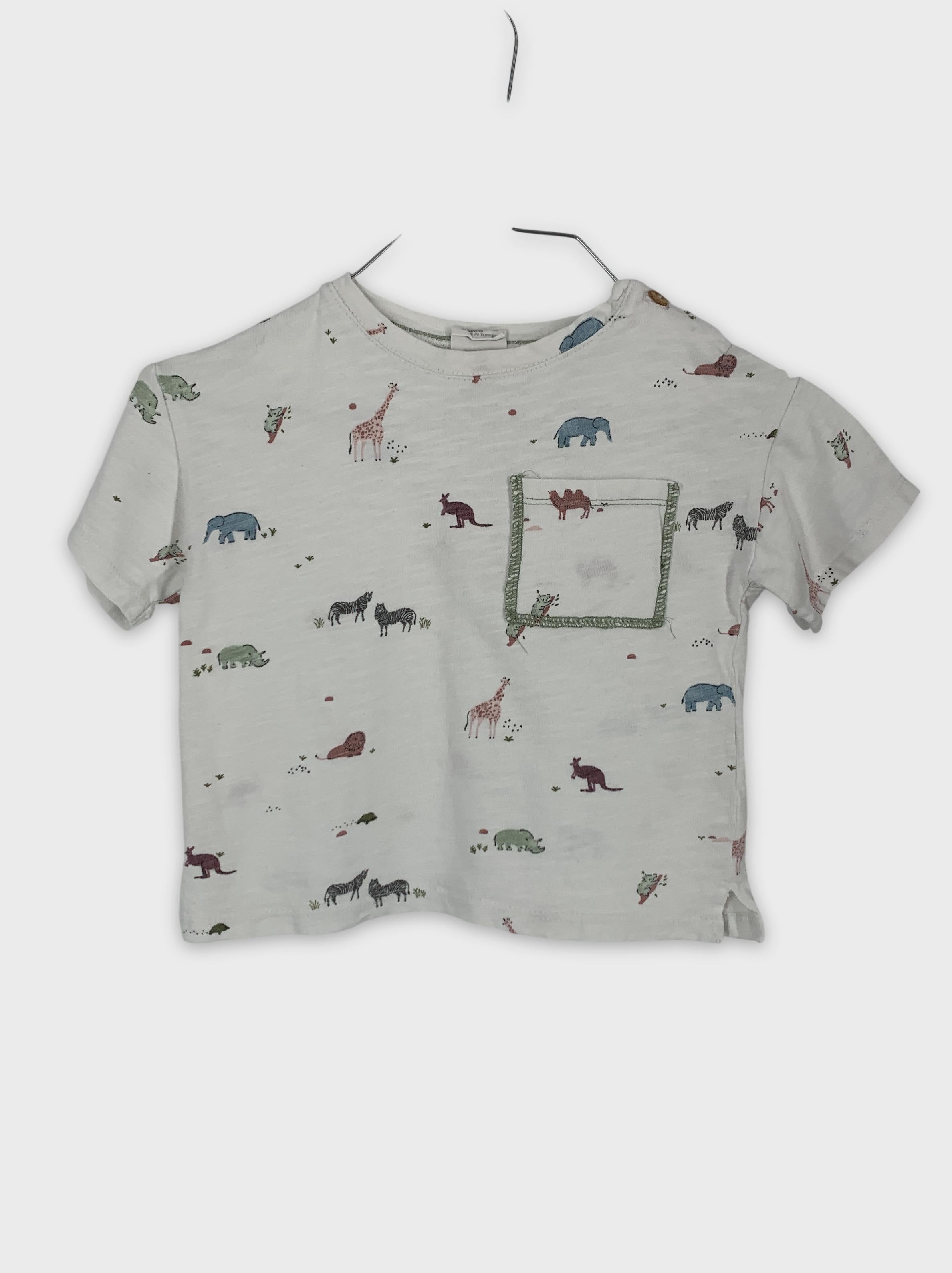 0-Zara - T-shirt - 18-24 mois