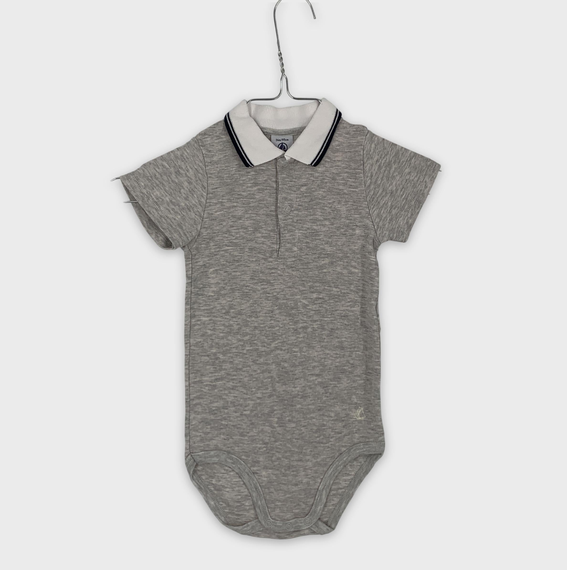 0-Petit Bateau - Body Polo - 36m