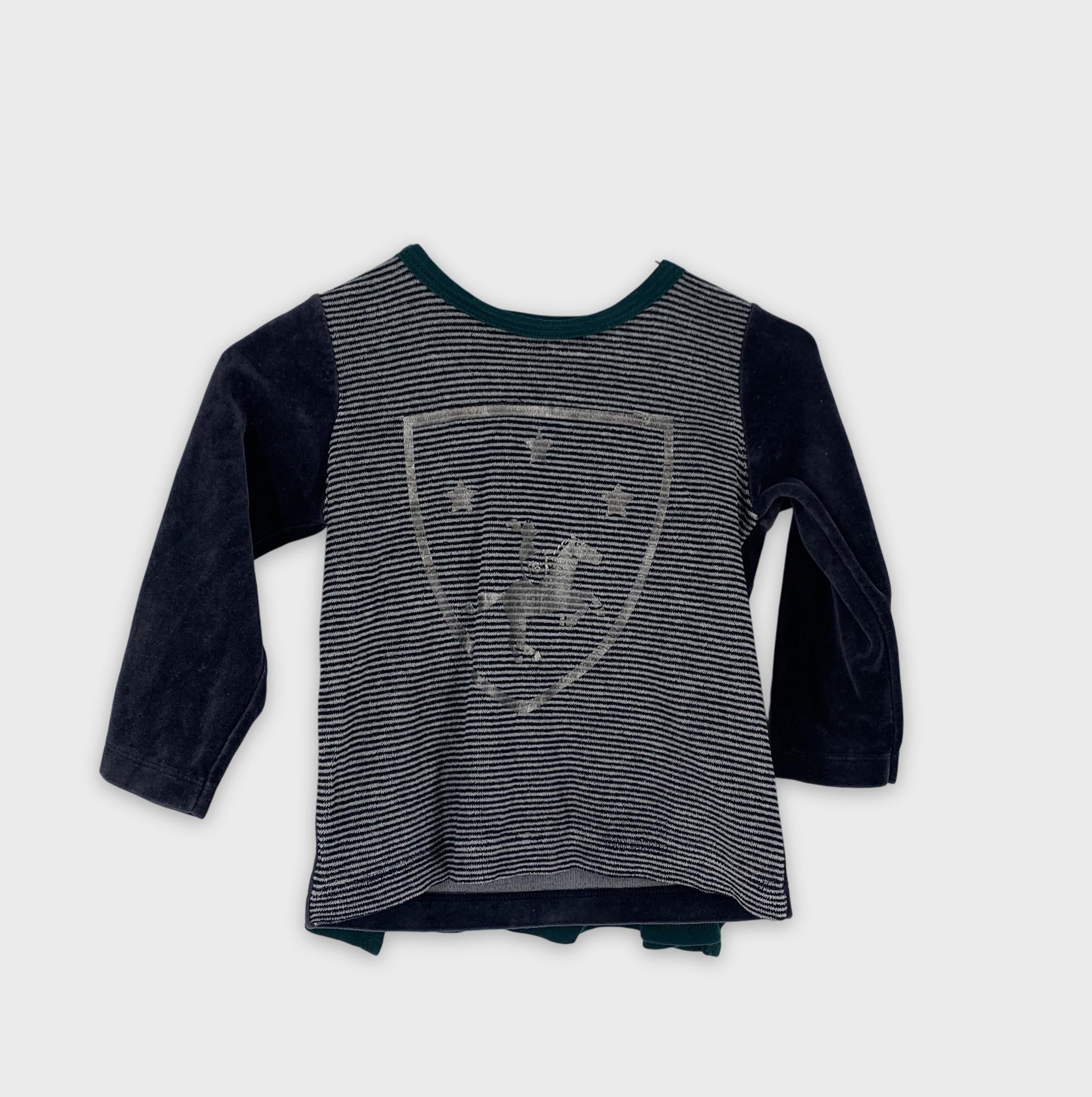 0-Petit Bateau - T-shirt manches longues - 3ans/95cm