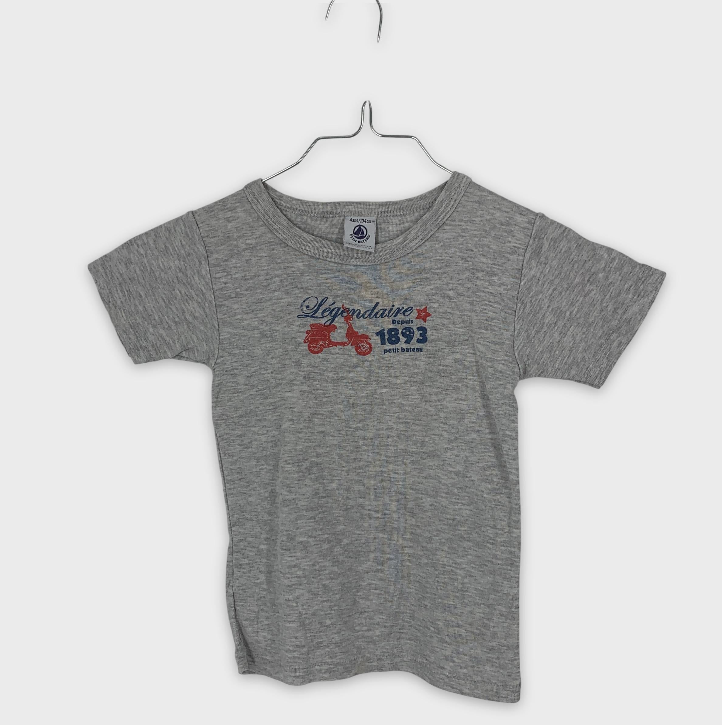 0-Petit Bateau - T-shirt - 4 ans