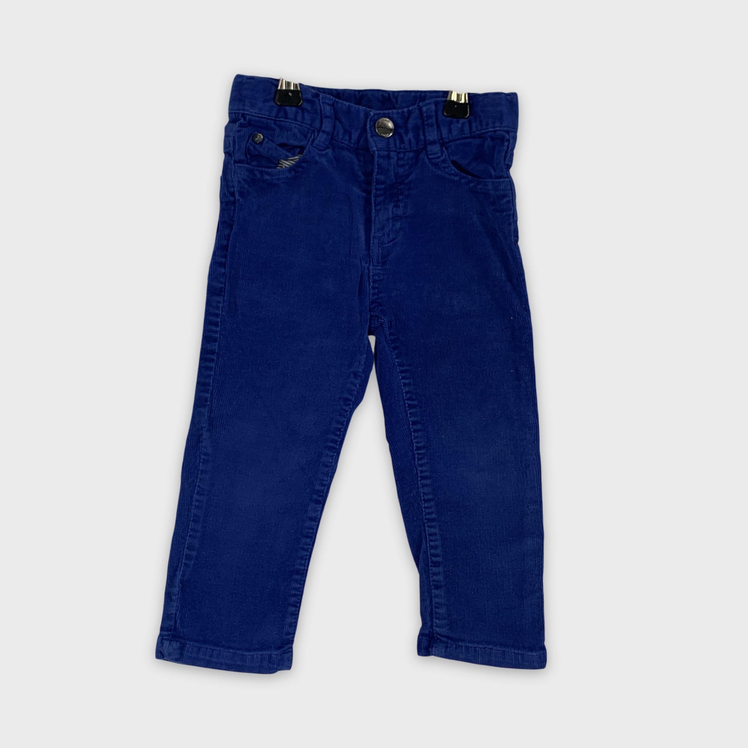 0-Jacadi - Pantalon velours - 18M