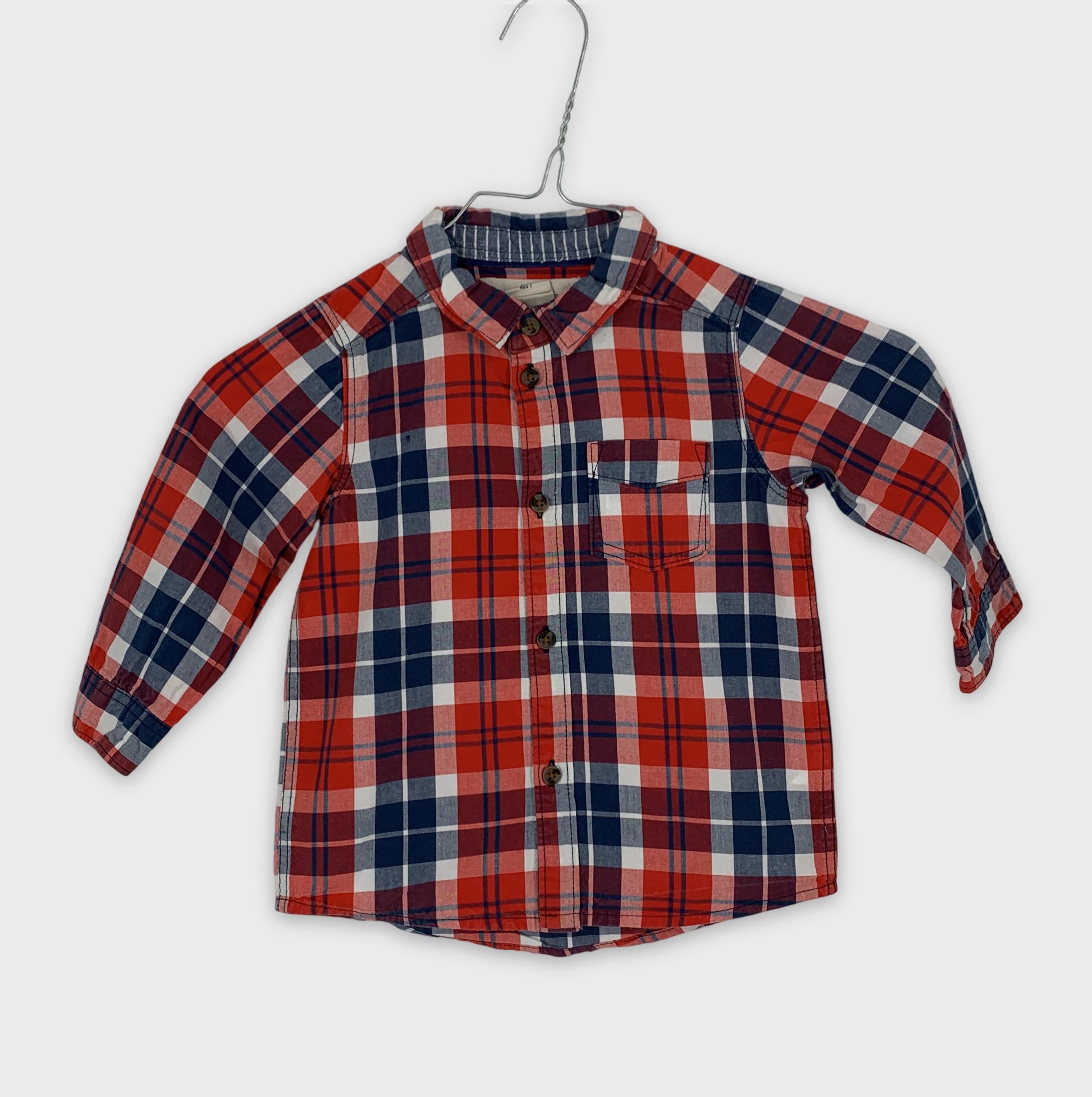 0-L.O.G.G. - Chemise à carreaux - 9-12M