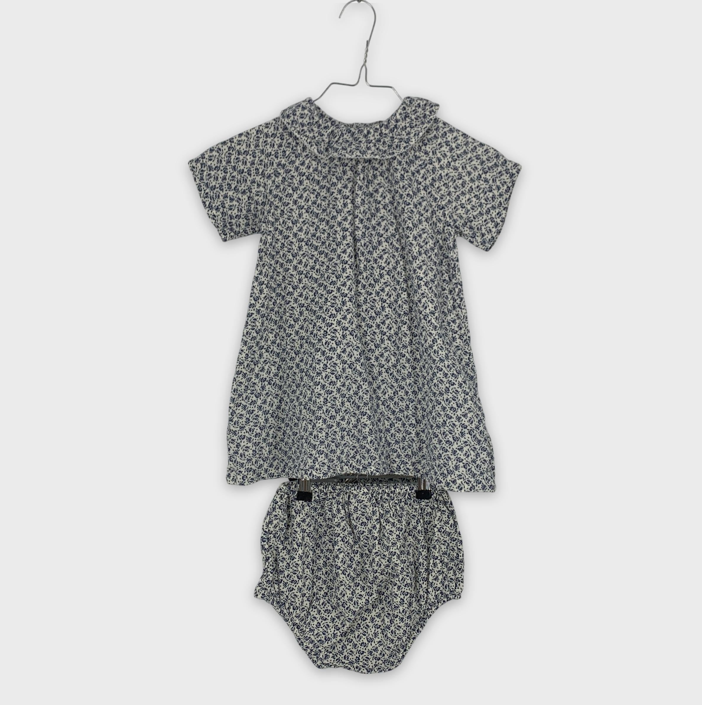 0-Petit Bateau - Ensemble Chemise et Short - 36m/95cm