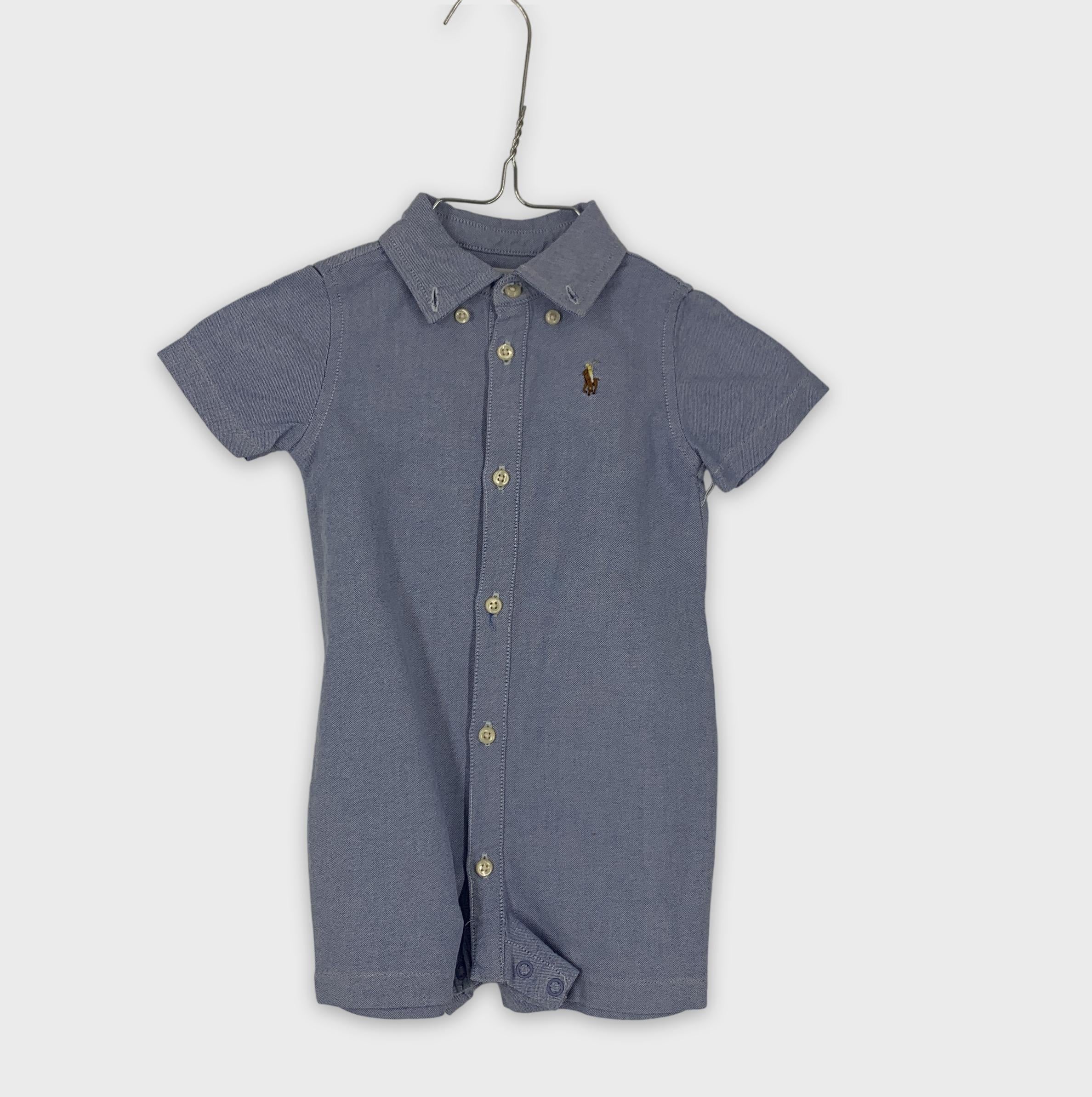 0-Ralph Lauren - Barboteuse - 9M