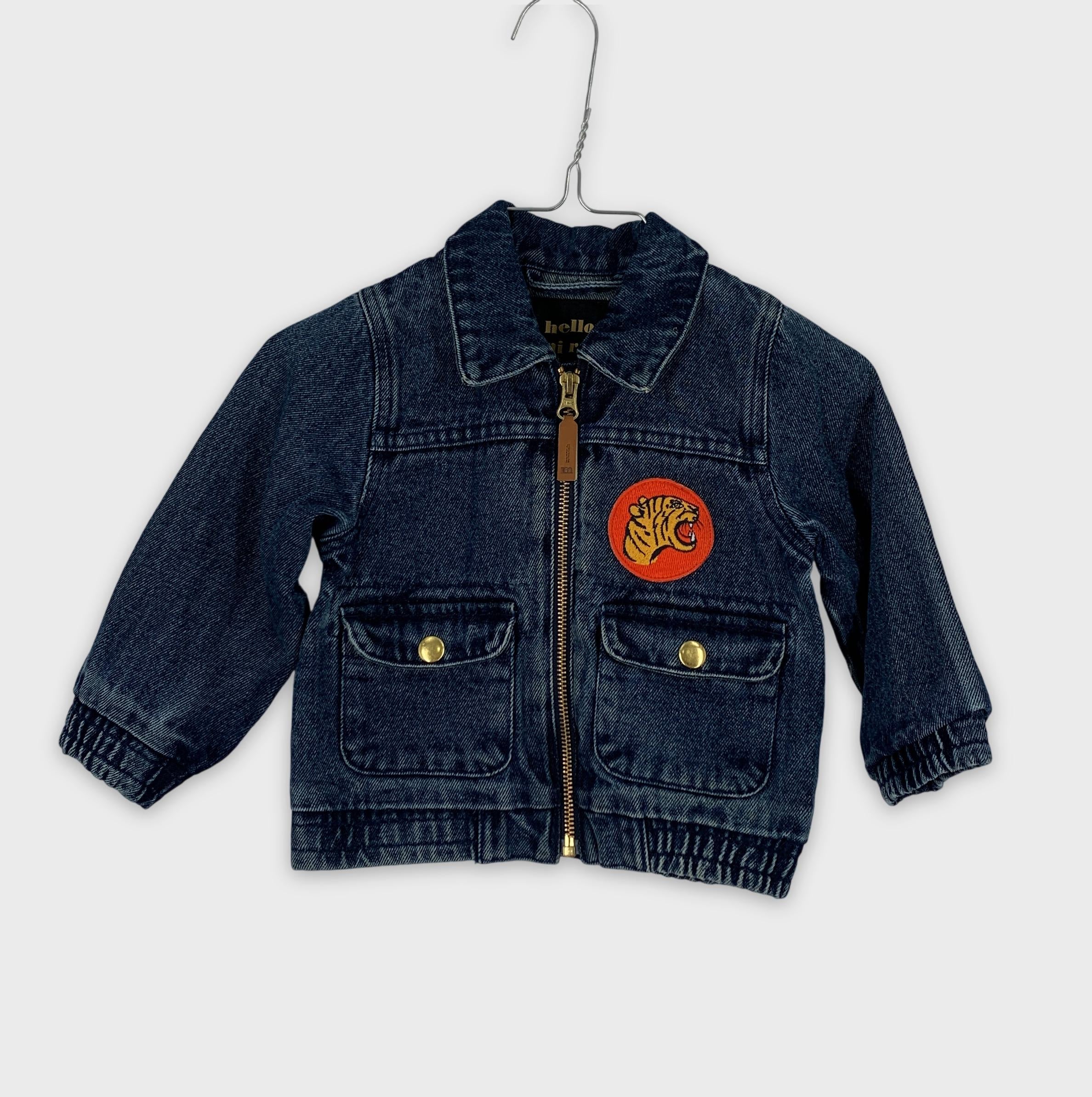 0-Mini Rodini - Veste en jean - 80-86