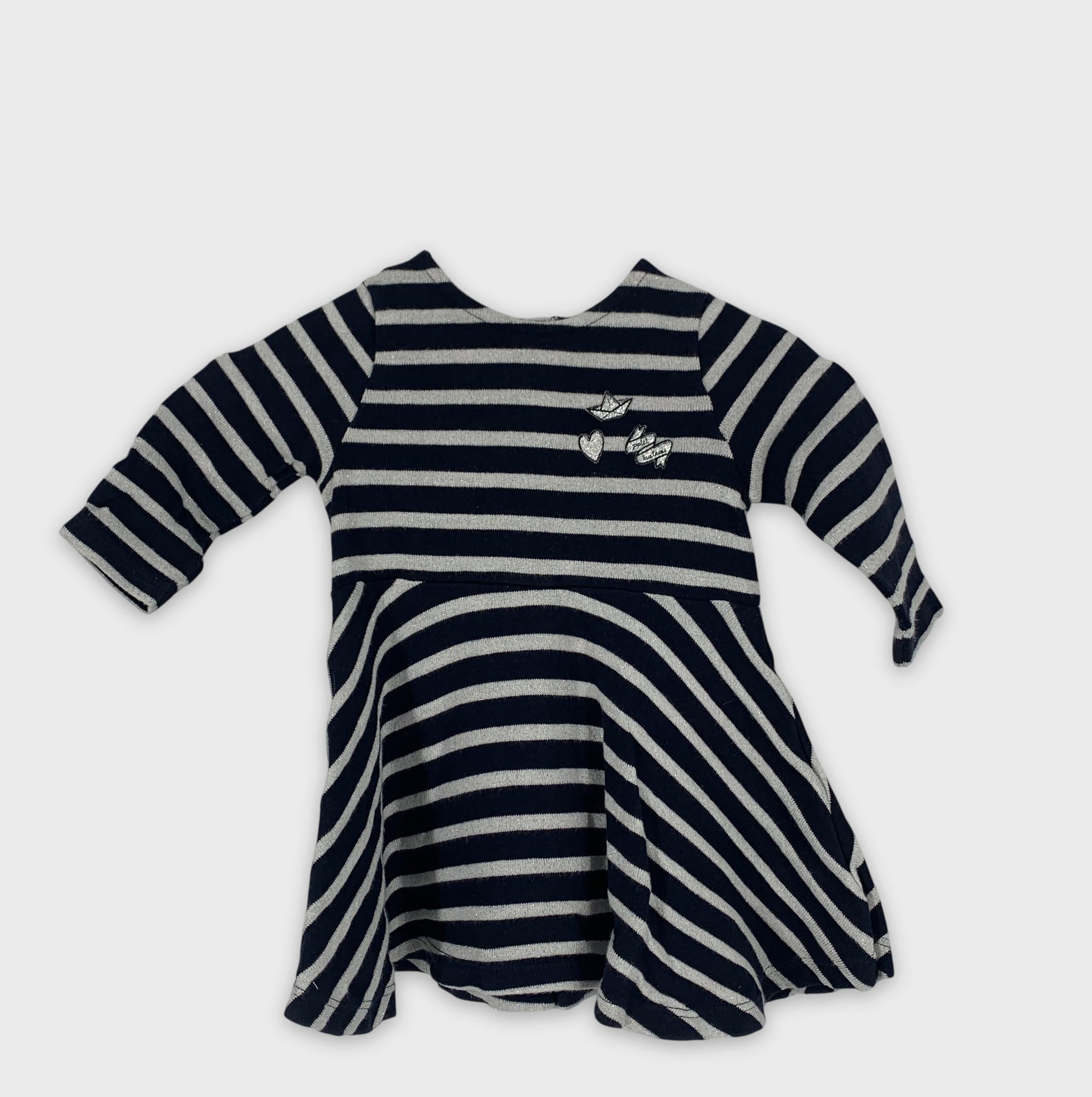 0-Petit Bateau - Robe - 6M