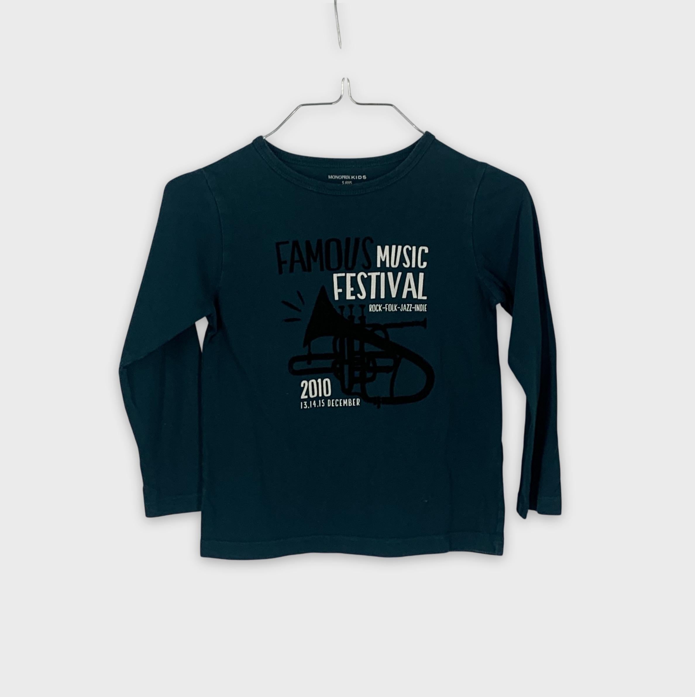 0-Monoprix Kids - T-shirt manches longues - 5 ans