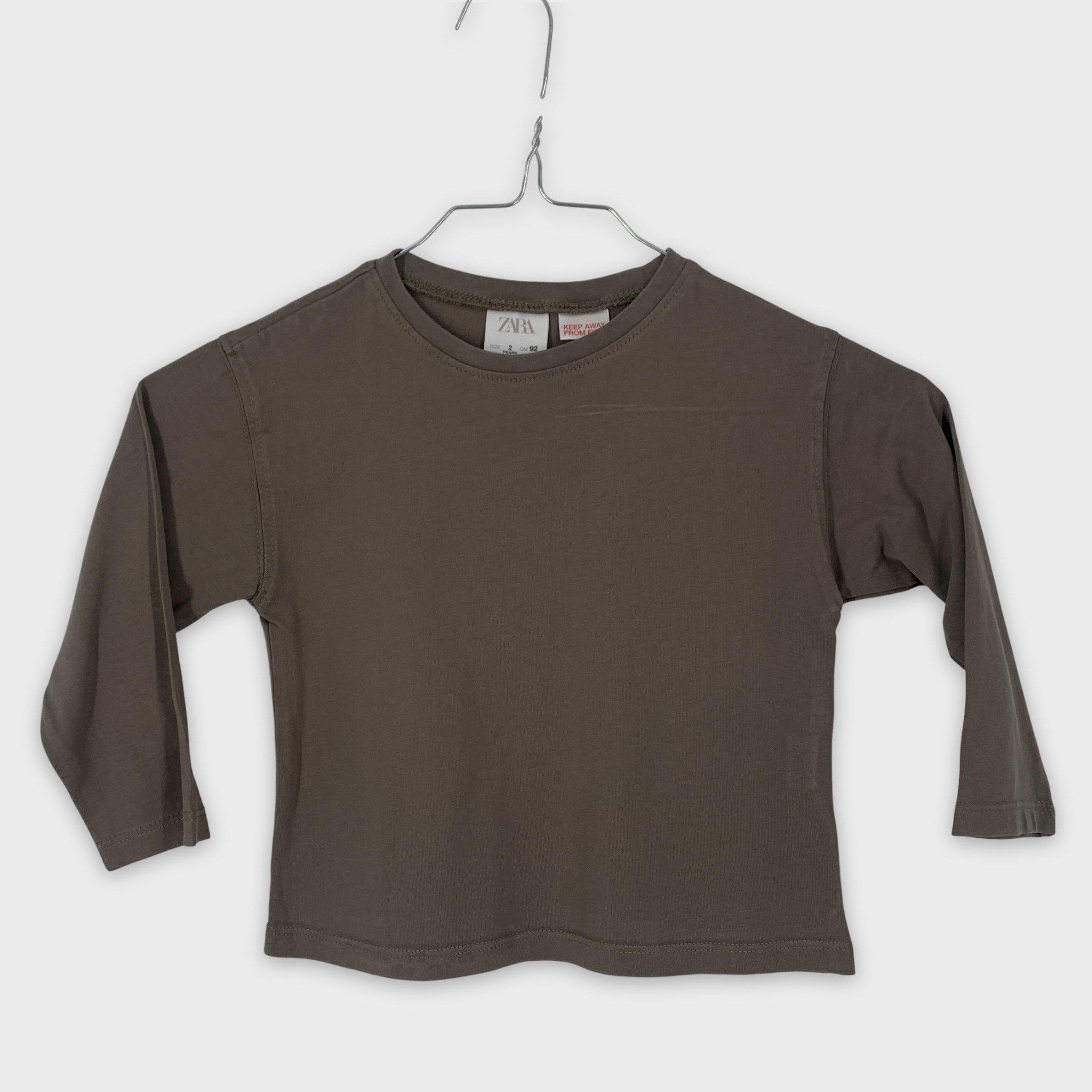 0-Zara - T-shirt manches longues - 2 ans