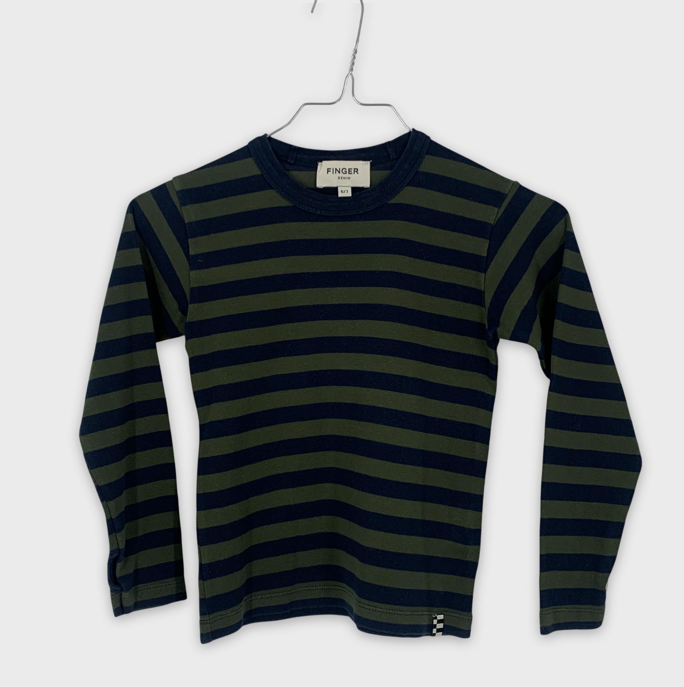 0-Finger Denim - T-shirt manches longues - 6/7 ans