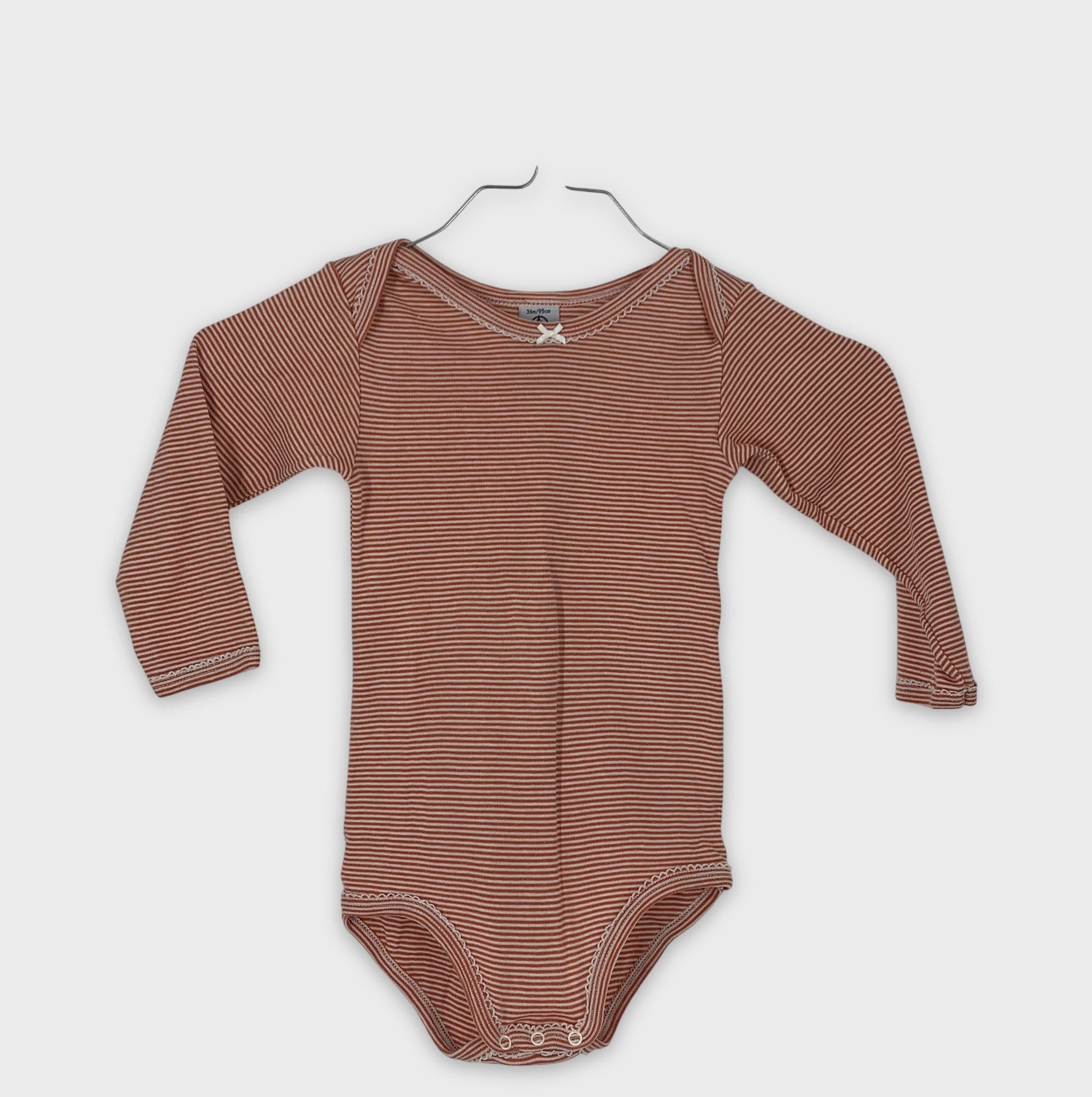 0-Petit Bateau - Body - 36m/95cm