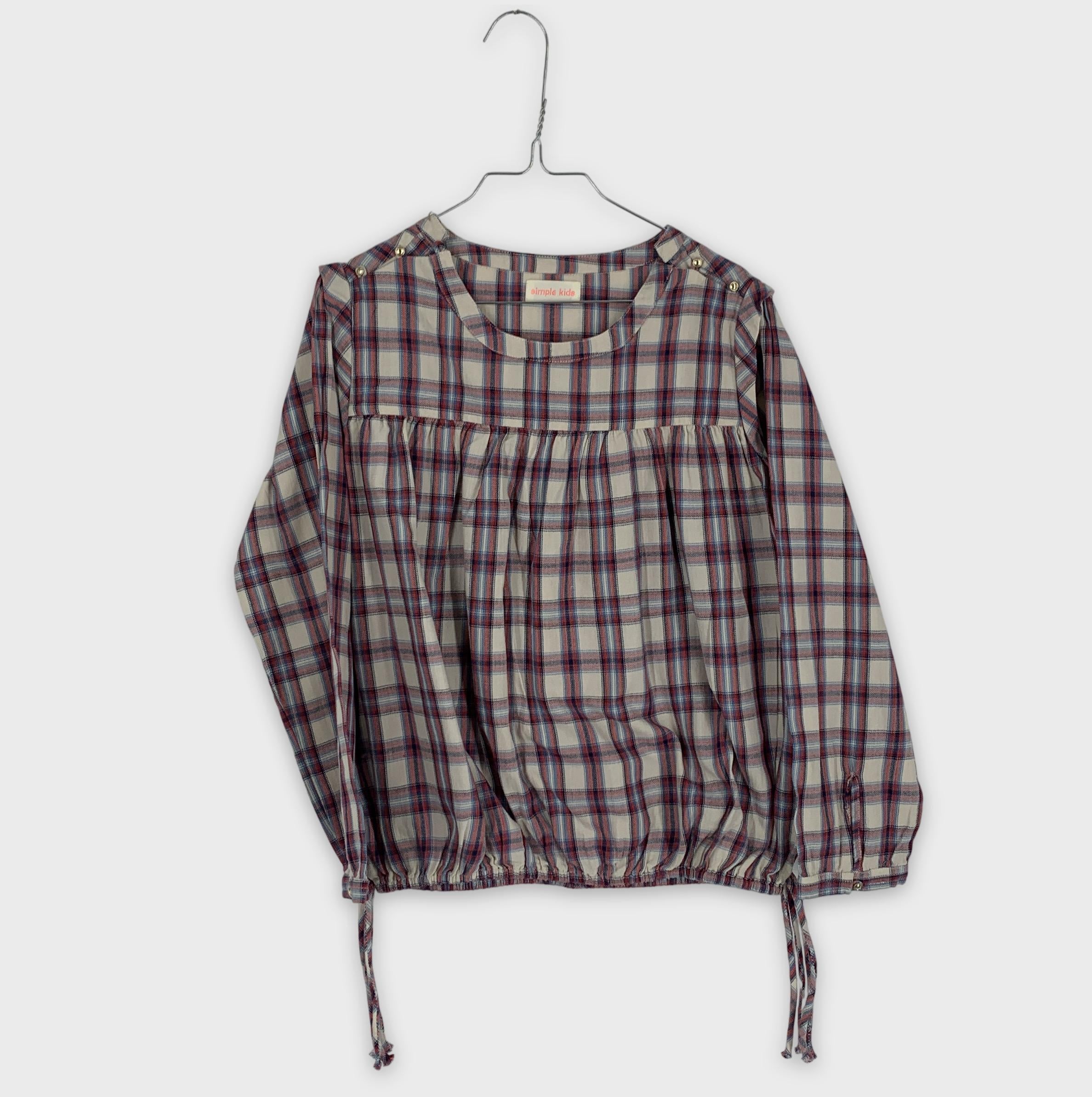 0-Simple Kids - Chemisier à carreaux - 12