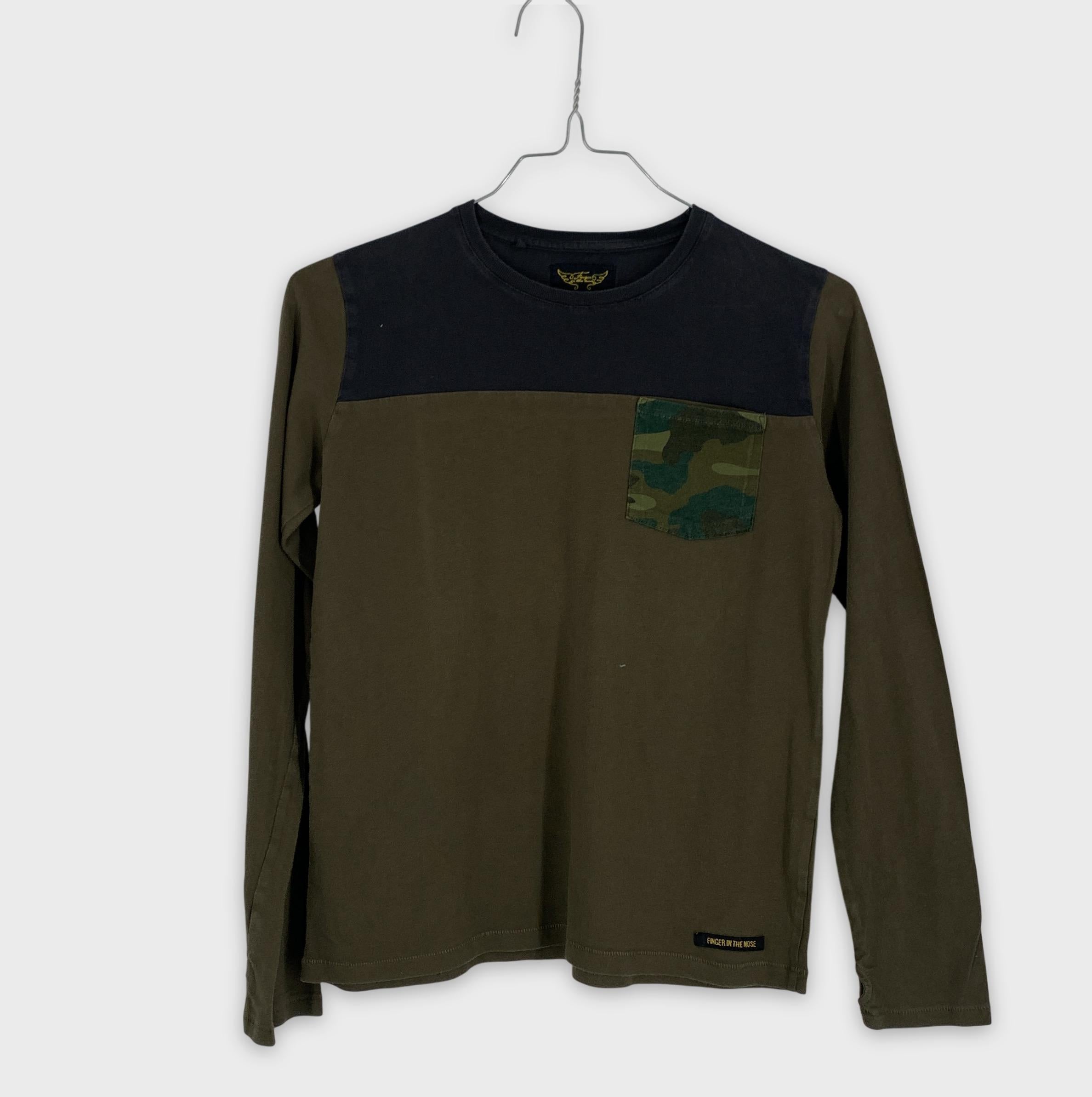 0-Finger in the nose - T-shirt manches longues - 3XL