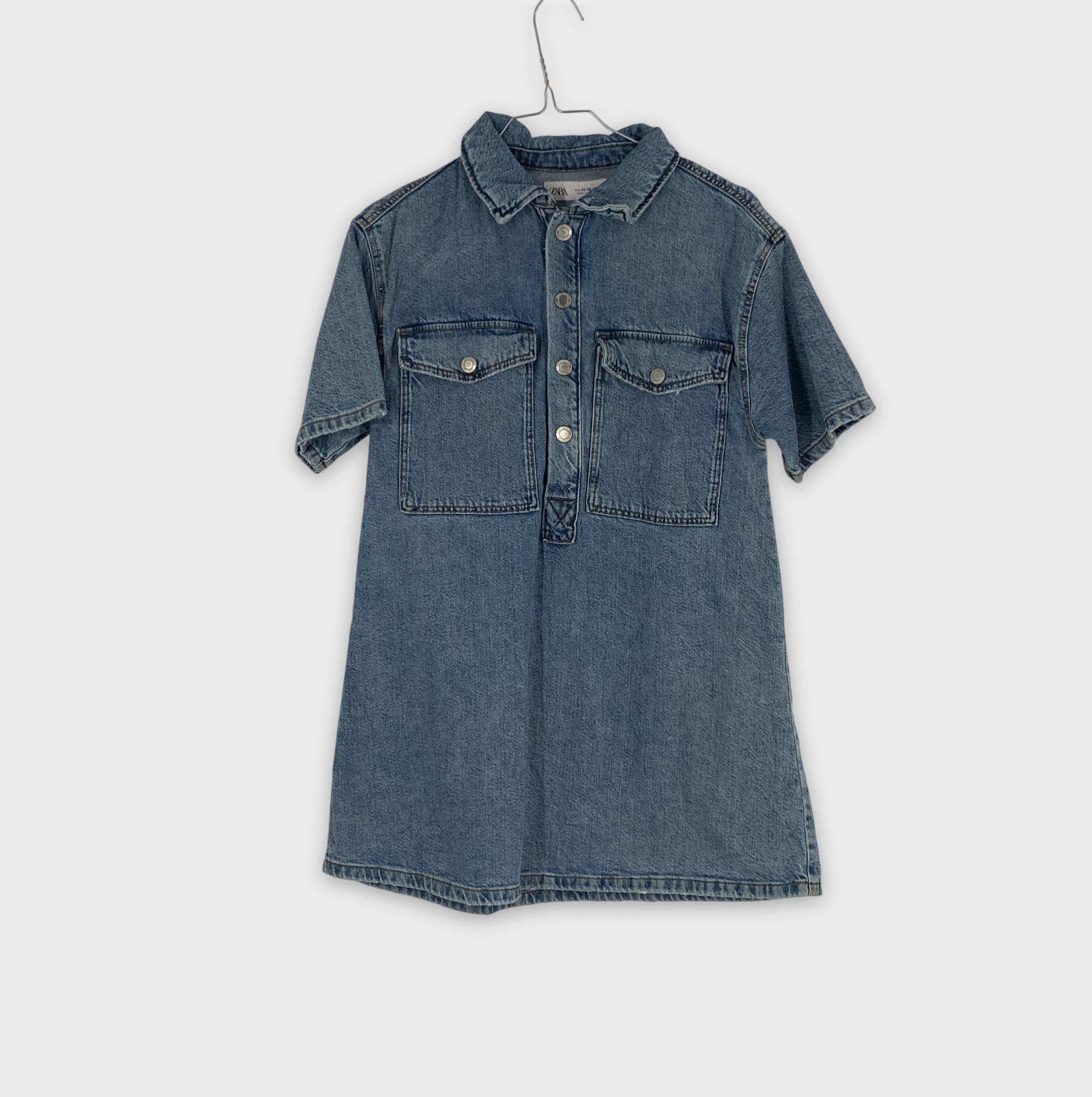 0-Zara - Robe chemise - 11-12 ans