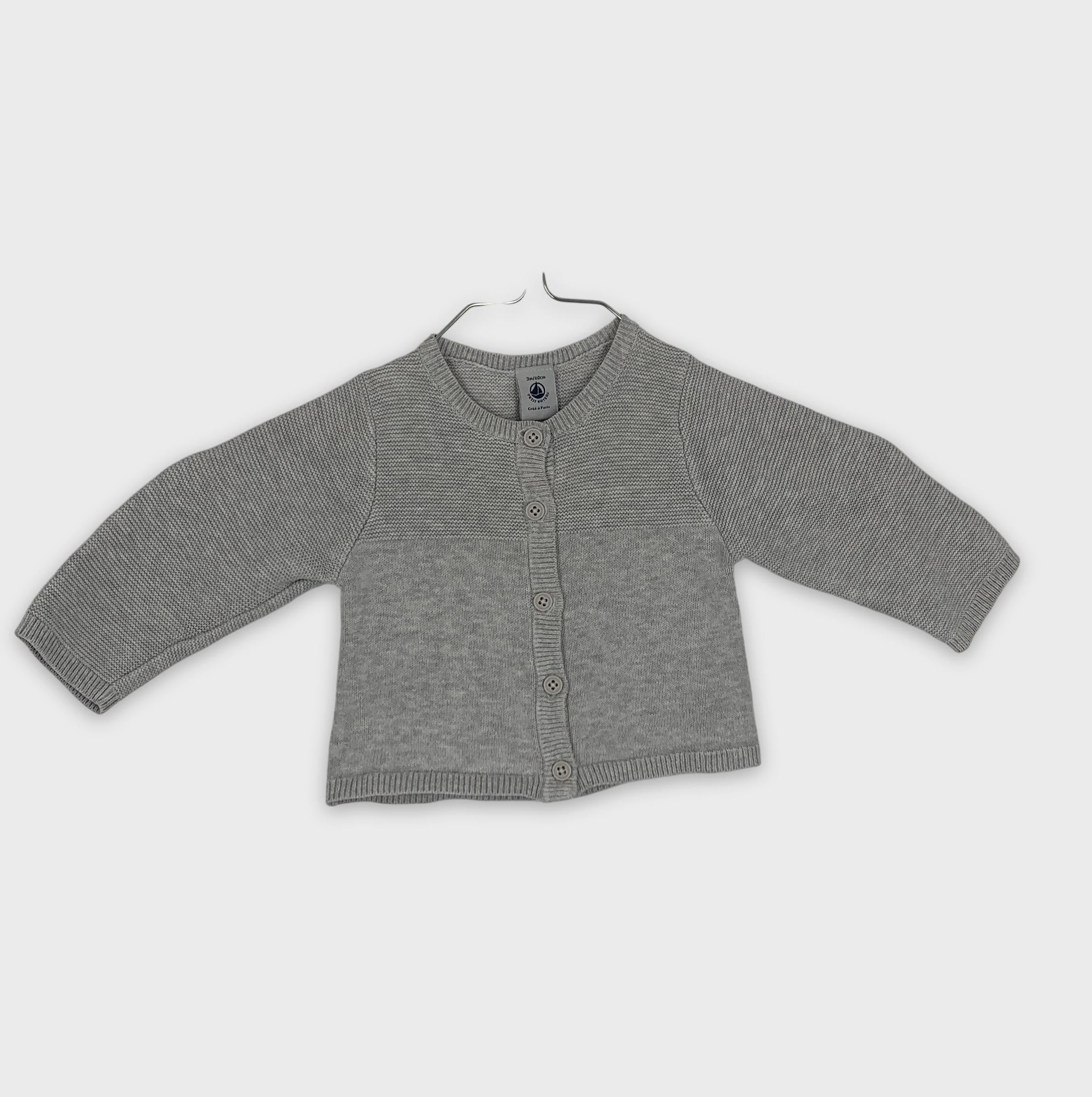 0-Petit Bateau - Gilet - 3m/60cm