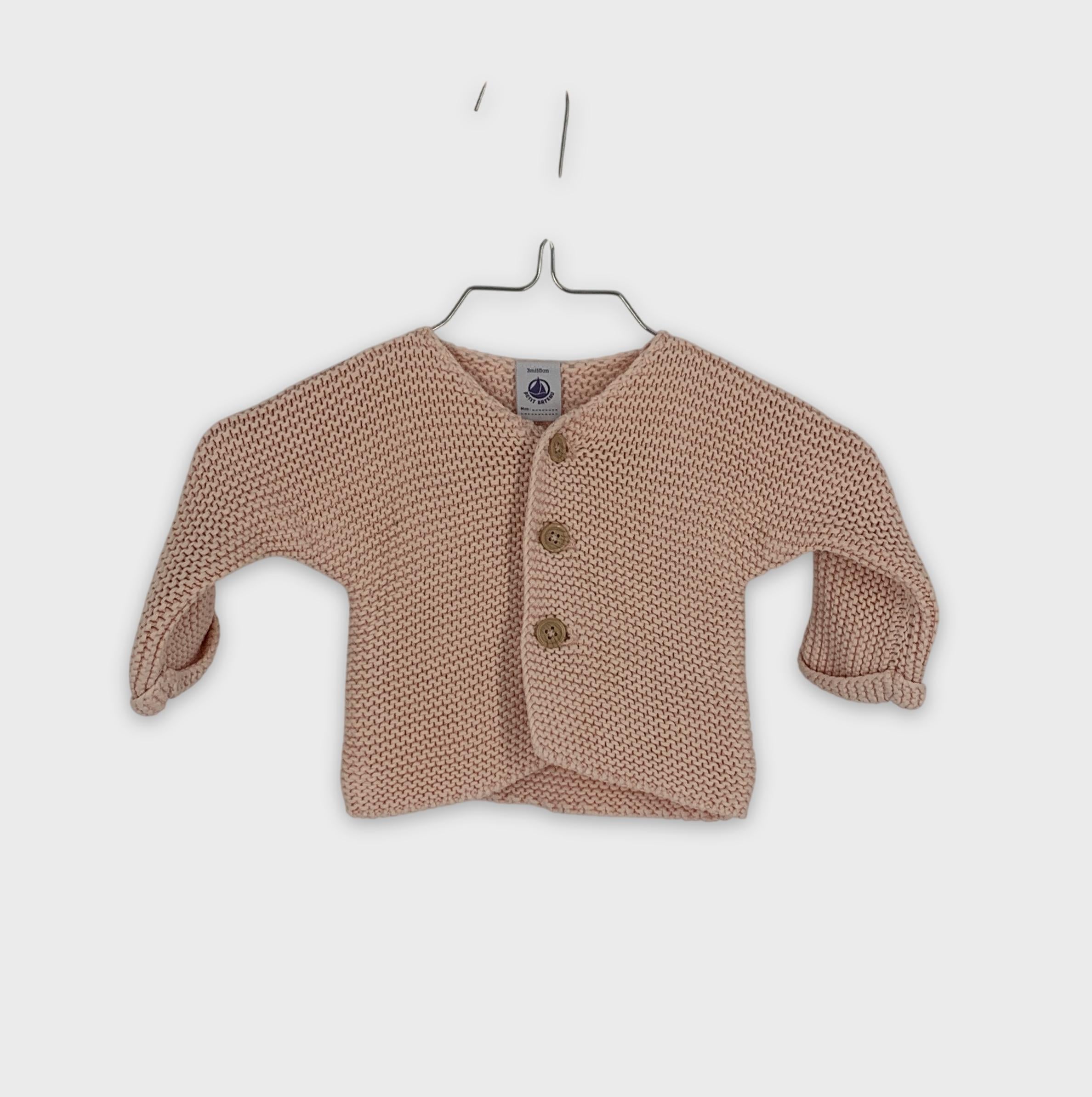 0-Petit Bateau - Cache-cœur - 3m/60cm