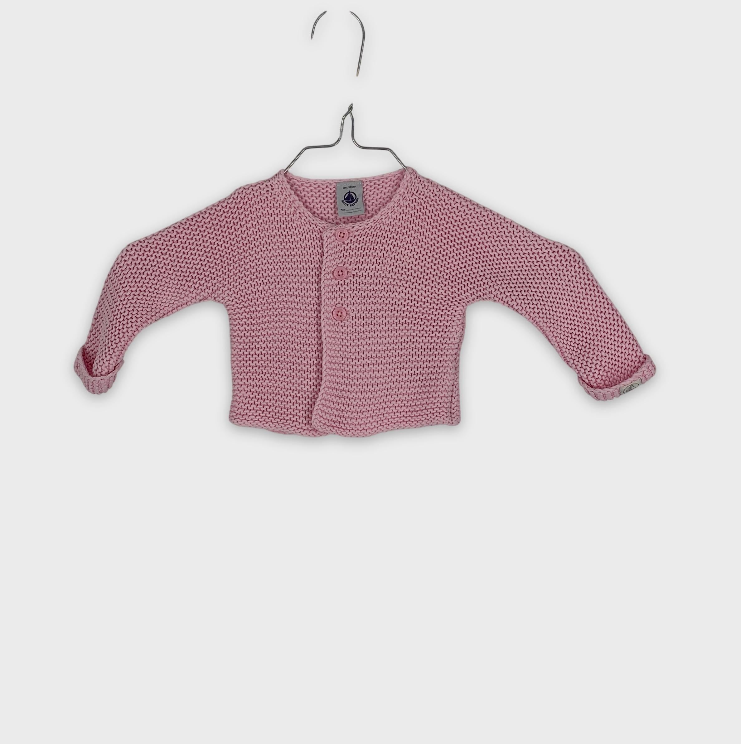 0-Petit Bateau - Gilet - 3m/60cm
