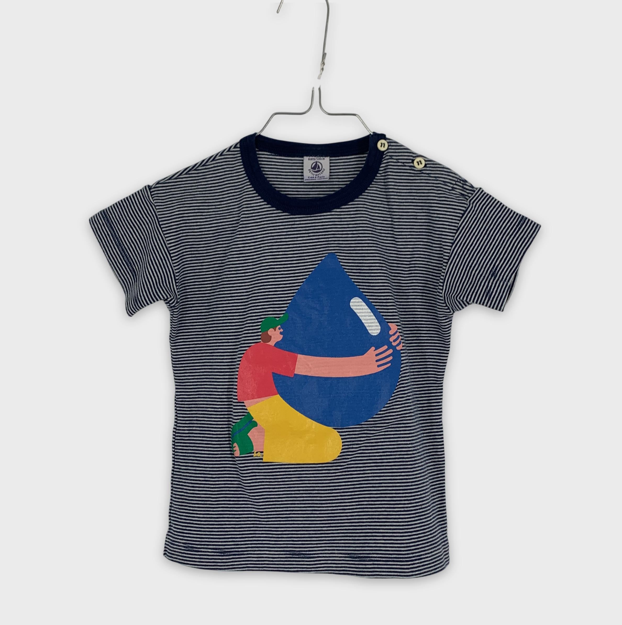 0-Petit Bateau - T-shirt - 6 ans