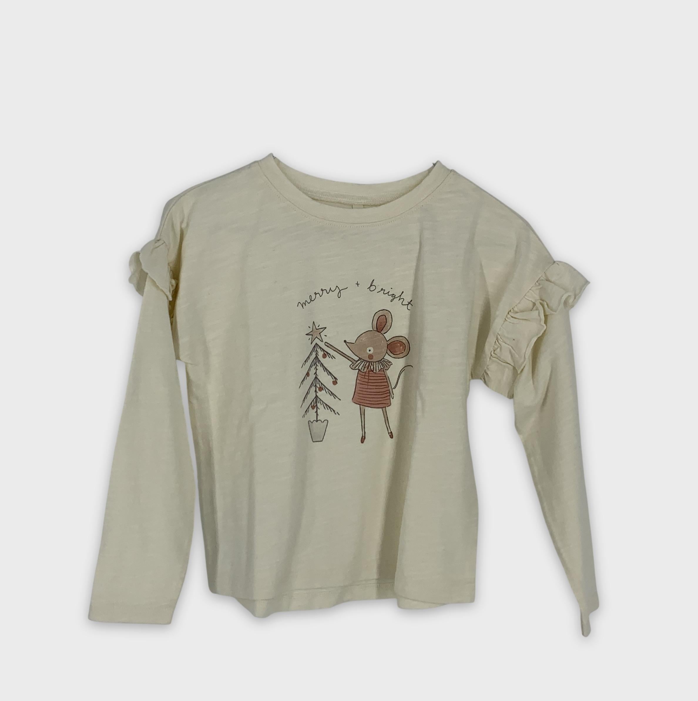 0-Rylee + Cru - T-shirt manches longues - 4-5Y