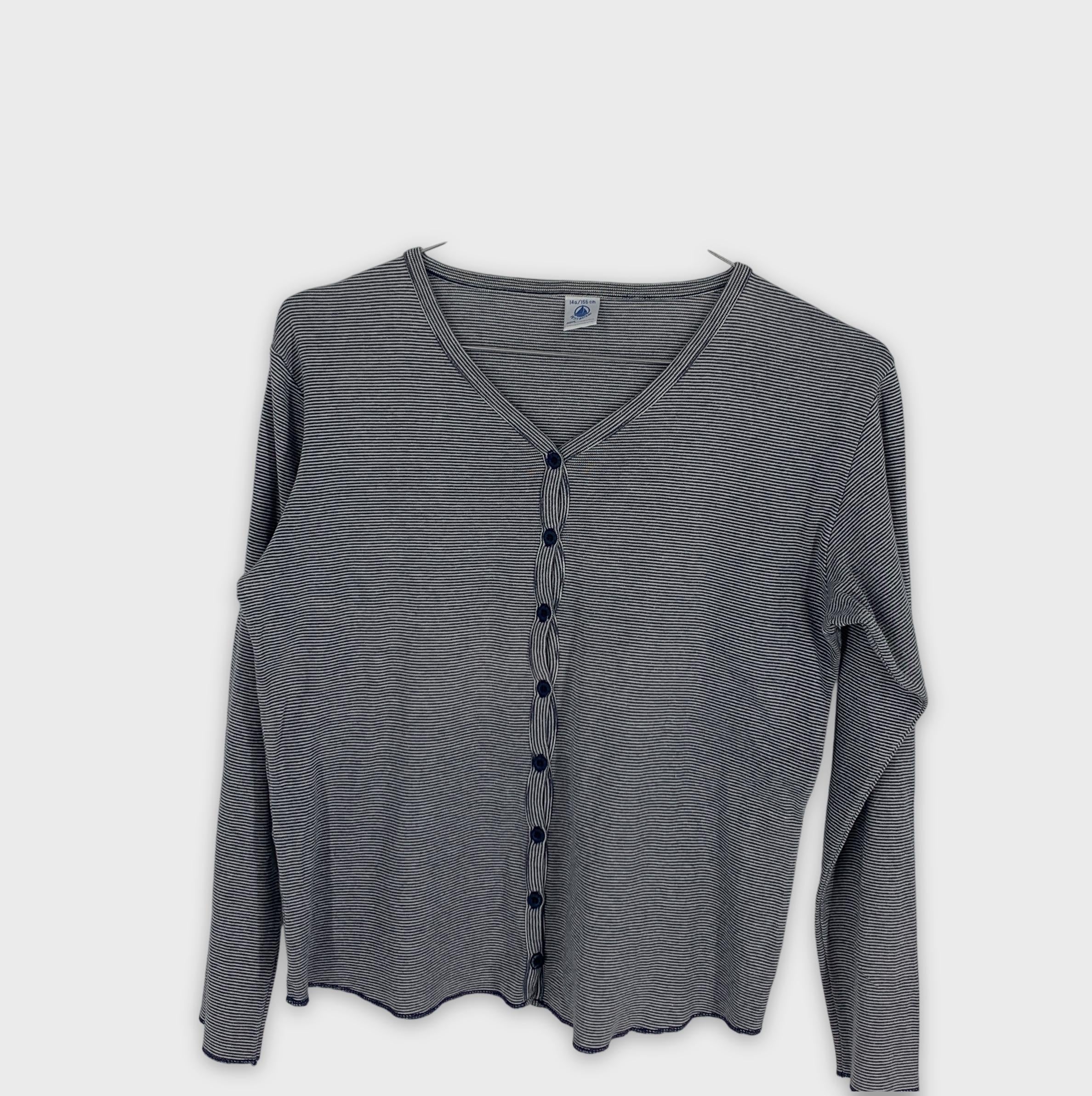 0-Petit Bateau - Gilet - 14 ans