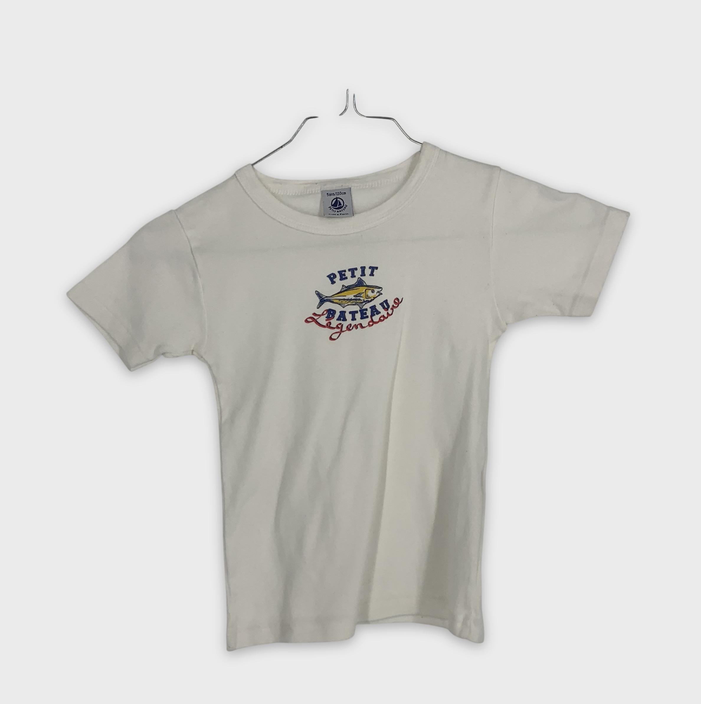 0-Petit Bateau - T-shirt - 5ans/110cm