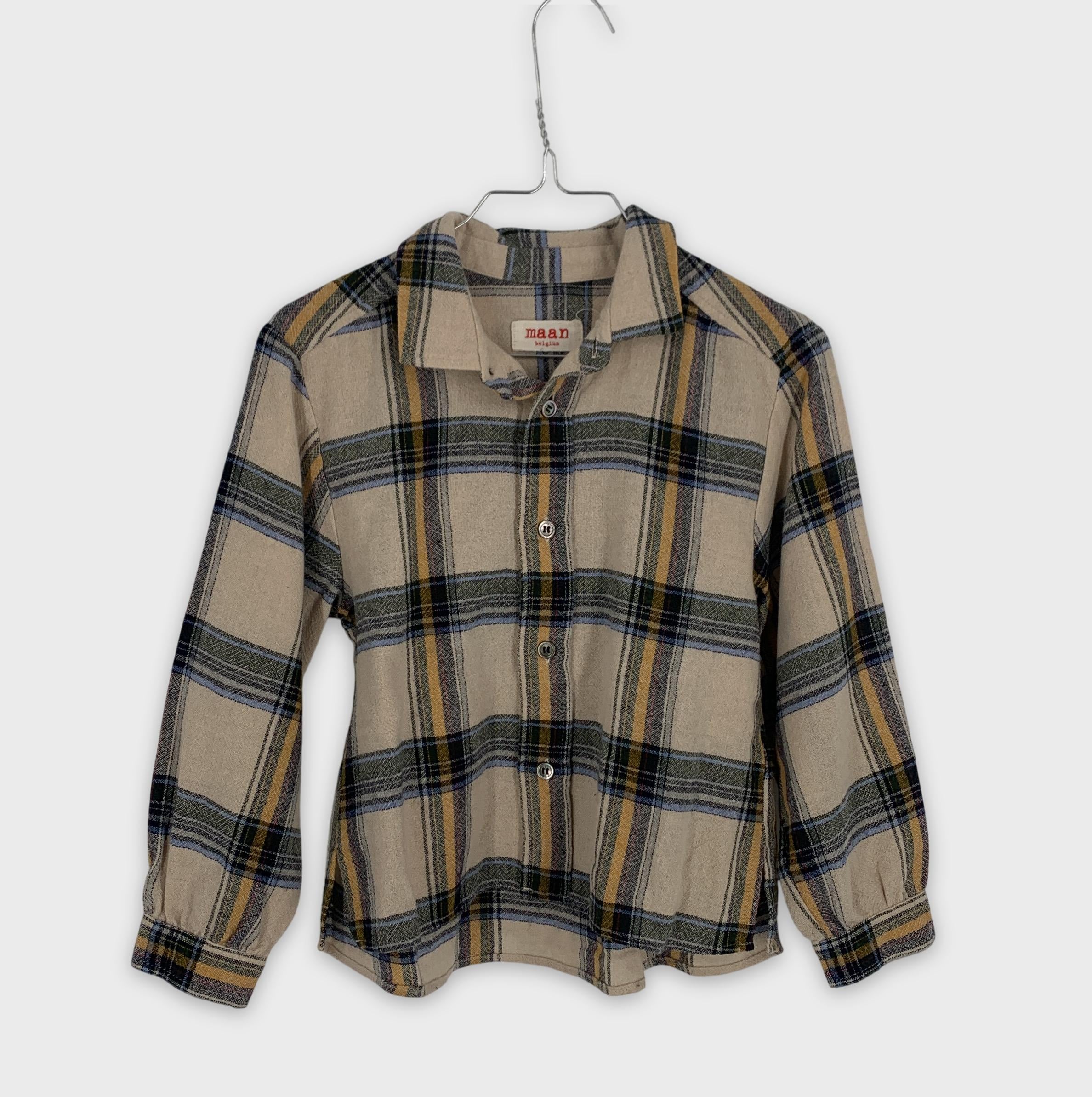 0-Maan - Chemise à carreaux - 8 ans