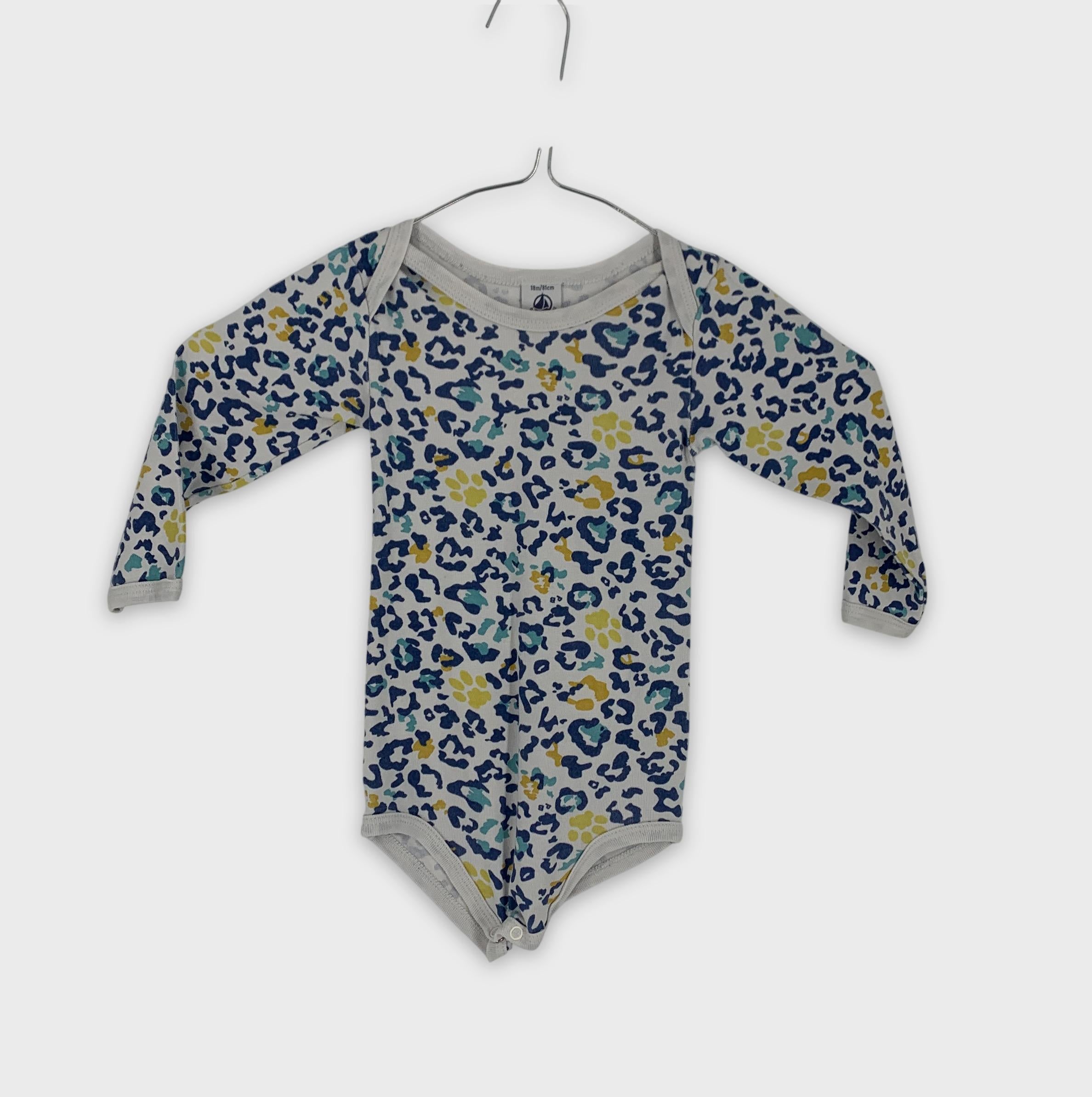 0-Petit Bateau - Body manches longues - 18m/81cm